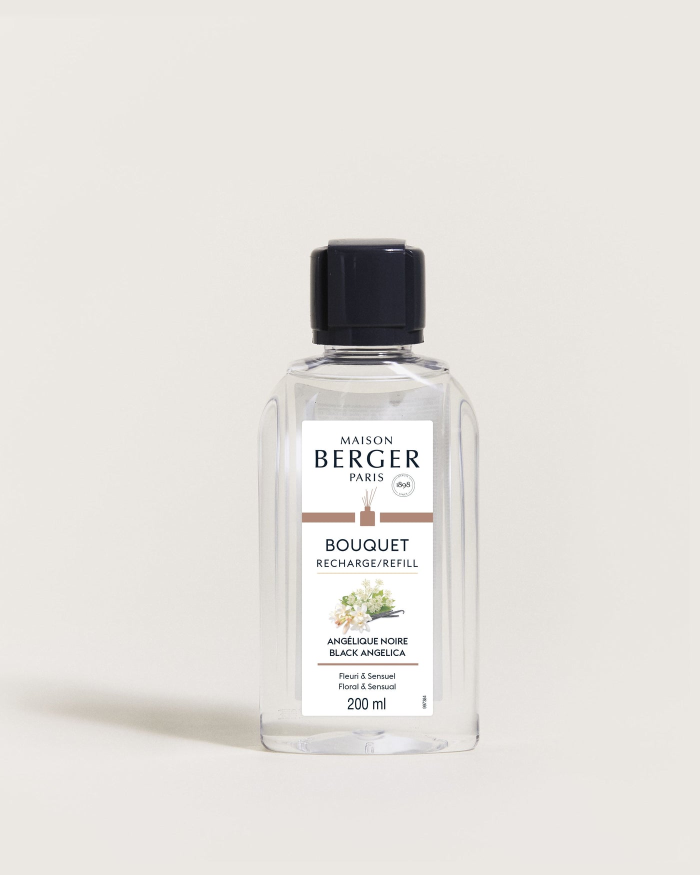 Recarga bouquet Angélique Noire 200ml