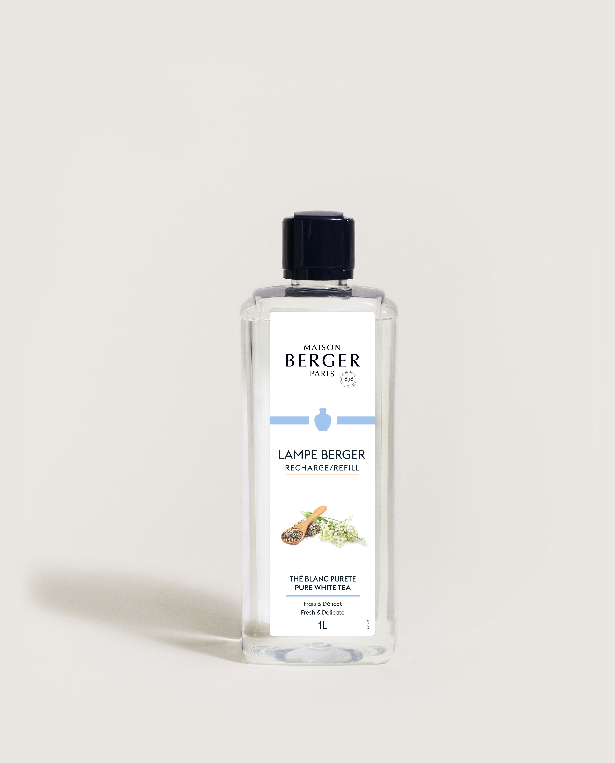 Lampe Berger (poterie) France - Avec Recharge Maison Berger Paris - Bon état