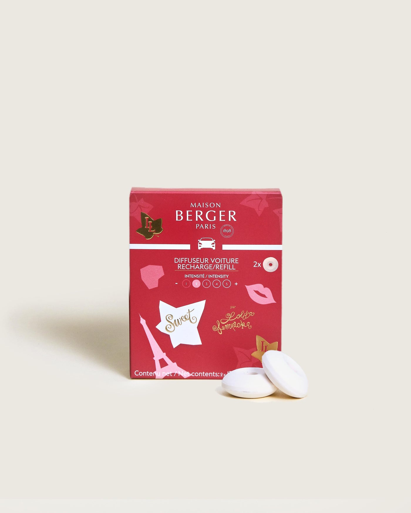 Recargas difusor de coche Lolita Lempicka Sweet