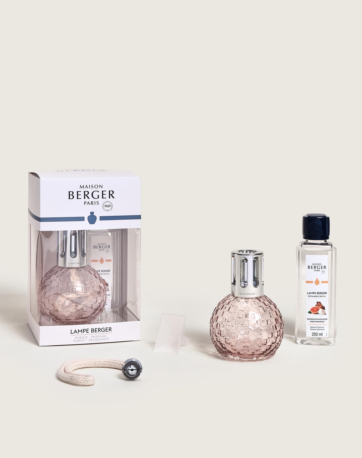 Cofre lámpara Berger Disco Rose