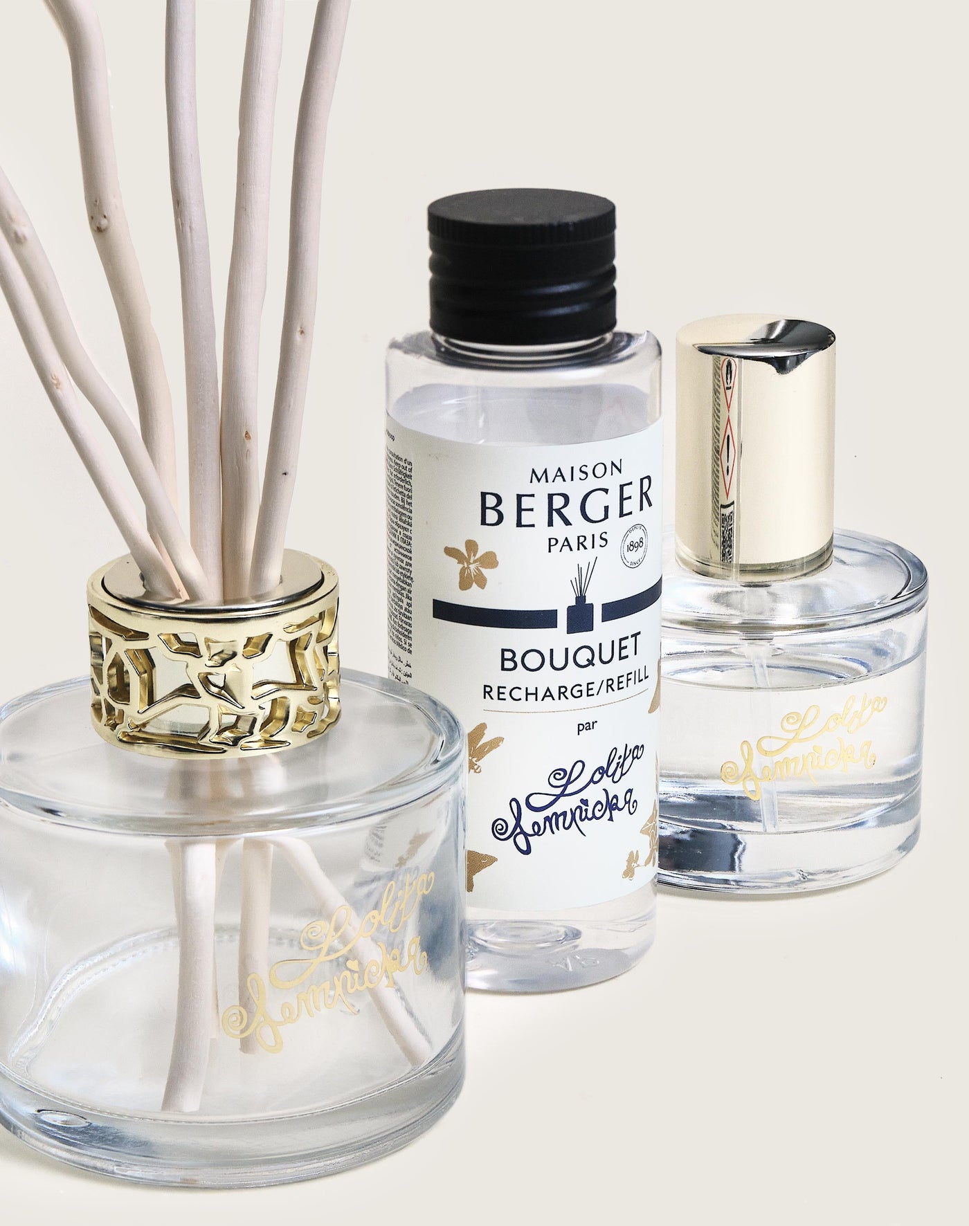Dúo mini Bouquet & Spray ambientador Lolita Lempicka Transparent