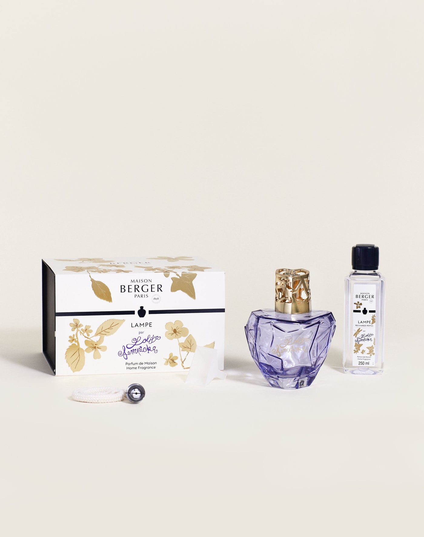 Cofre lámpara Berger Lolita Lempicka Parme