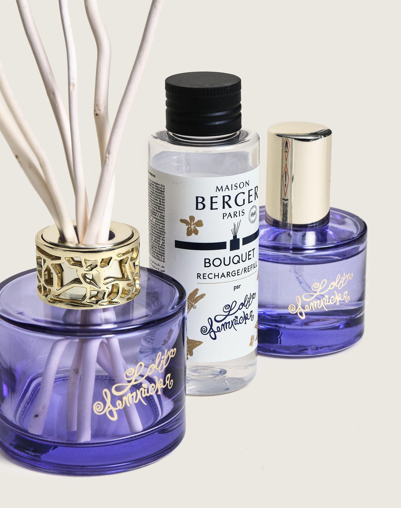 Dúo mini Bouquet & Spray ambientador Lolita Lempicka Parme