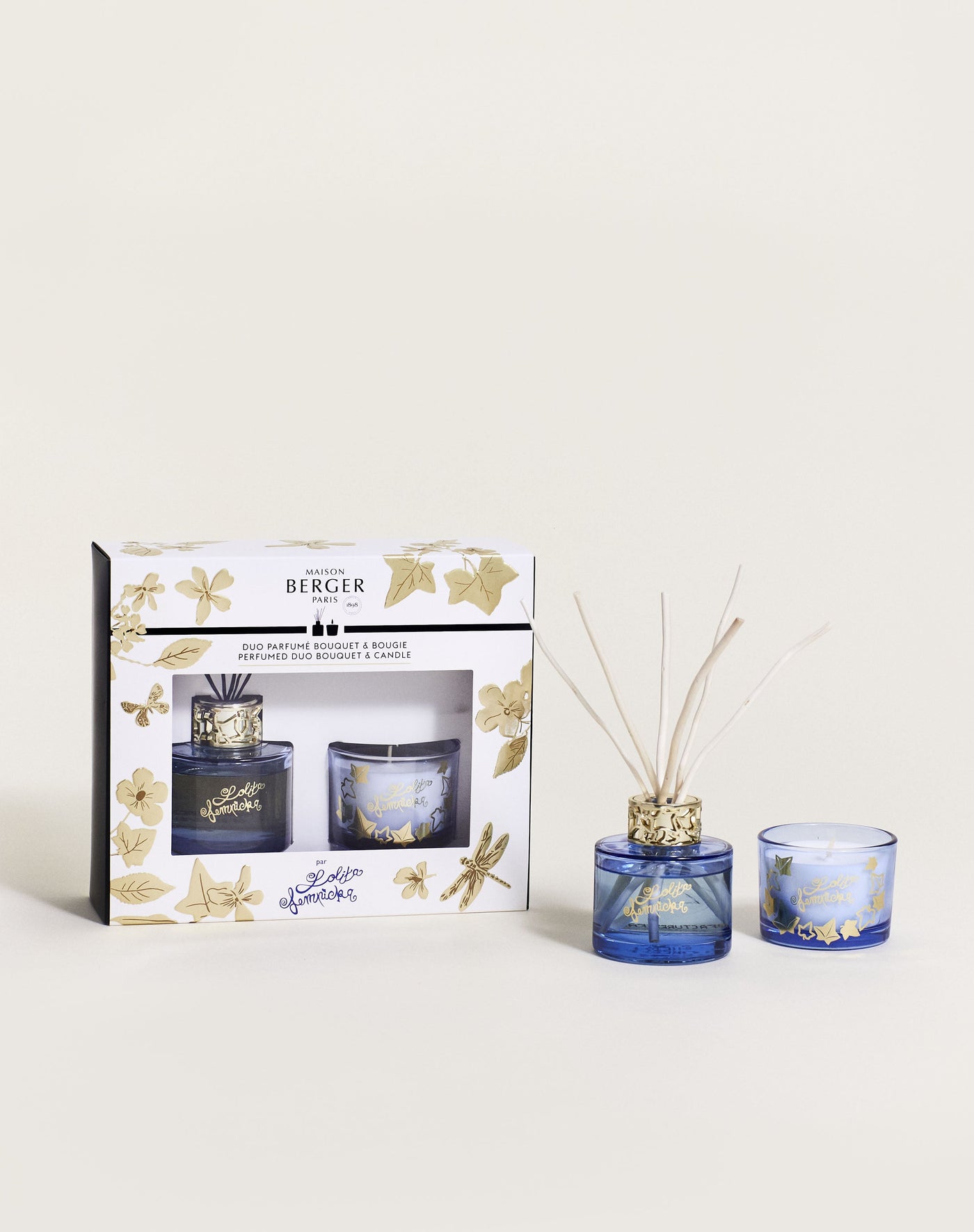 Dúo mini Bouquet & Vela Lolita Lempicka Parme