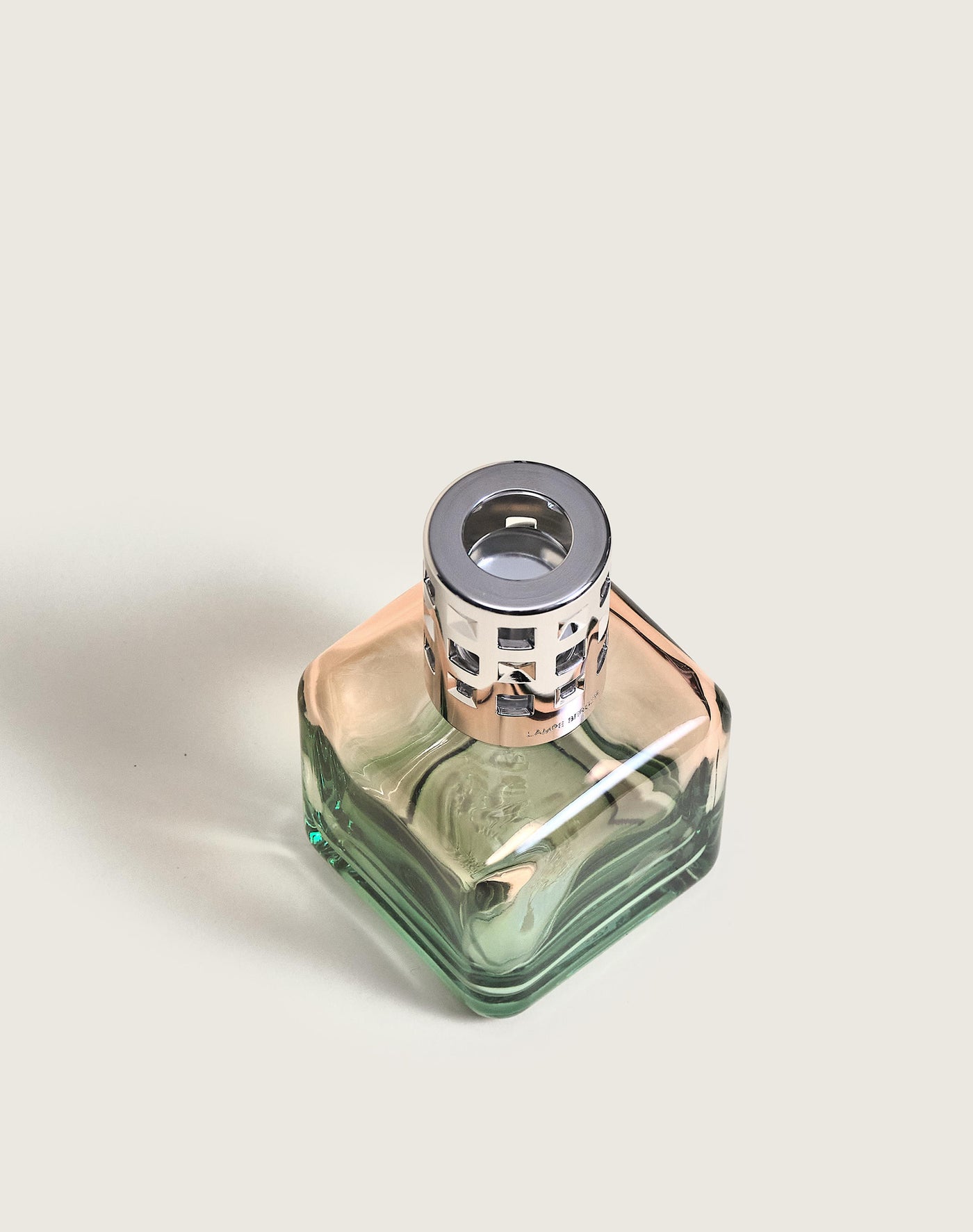 Cofre lámpara Berger Glaçon Pêche/Verte