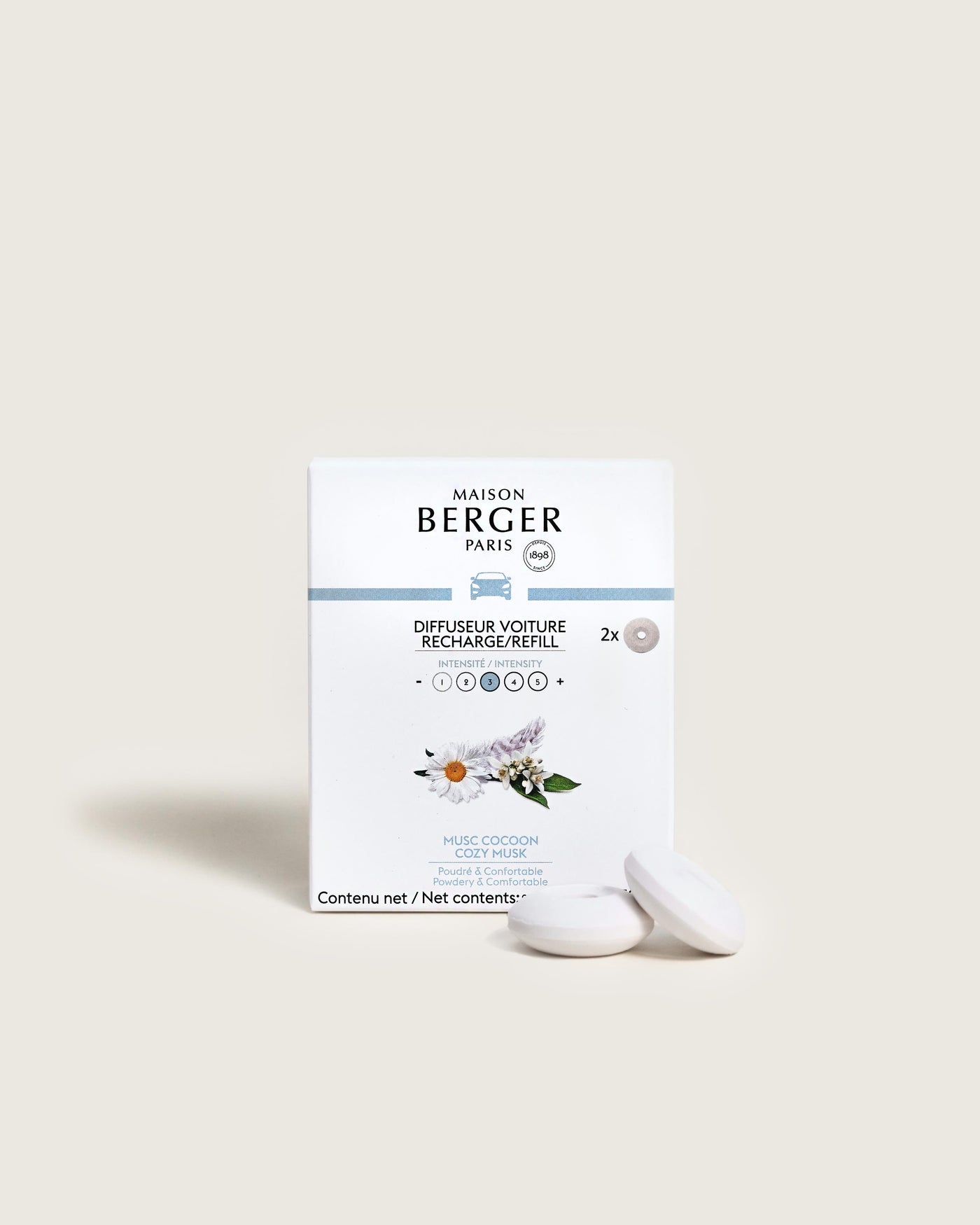 Recargas difusor de coche Musc Cocoon