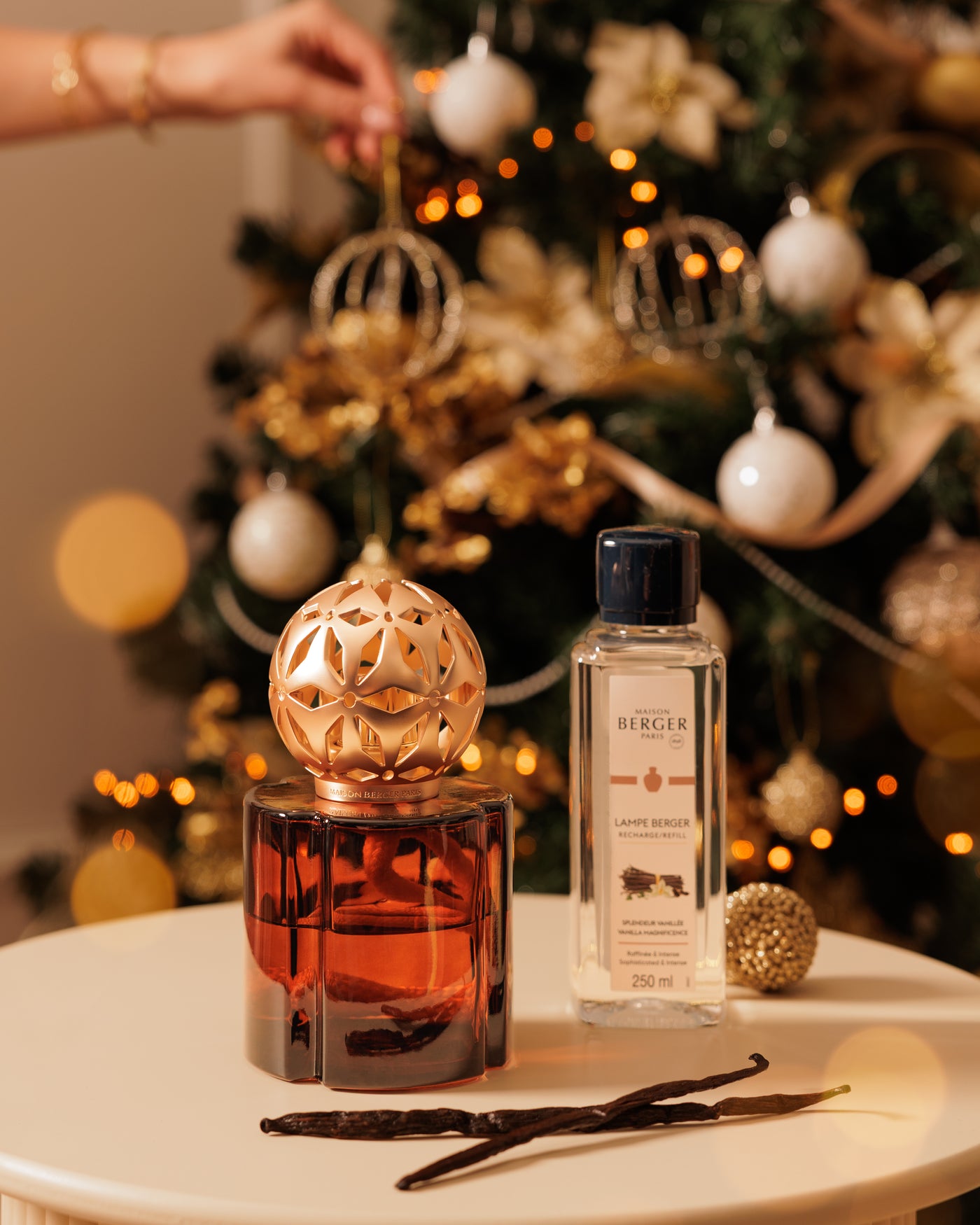 Cofre lámpara Berger Pomelis Chocolat