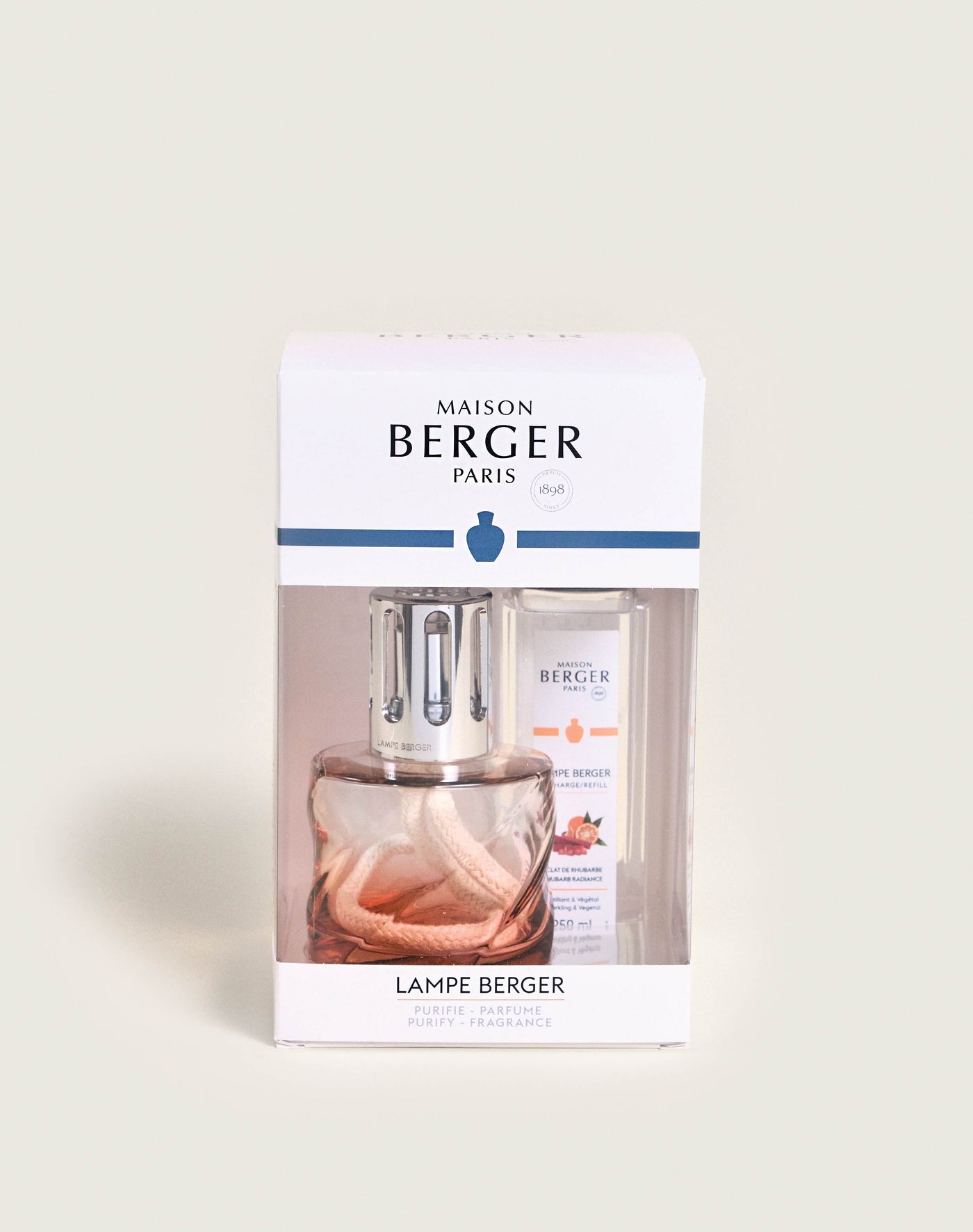 Cofre lámpara Berger Spirale Rose Ambré