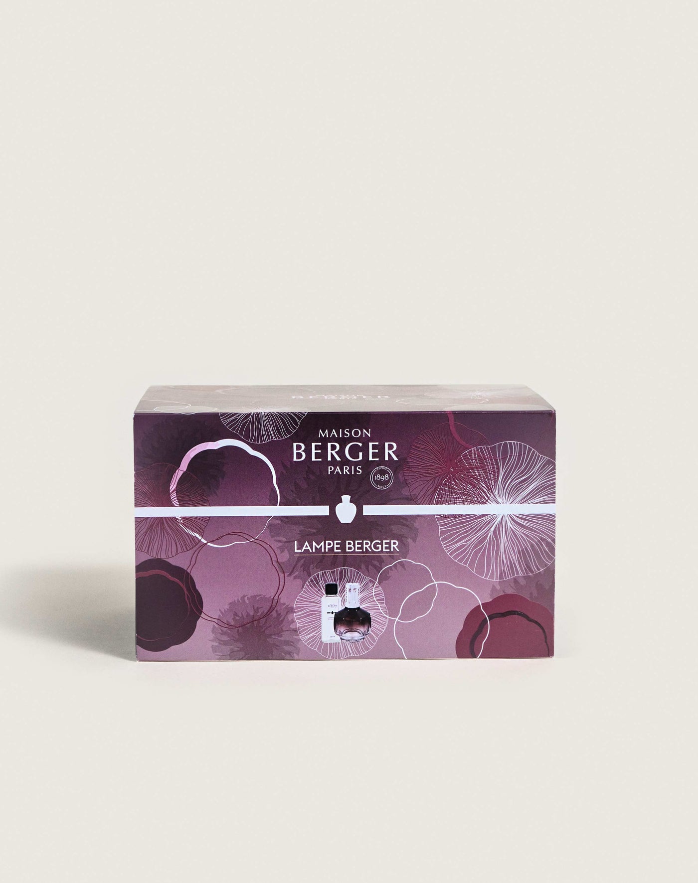 Cofre lámpara Berger Molécule Prune