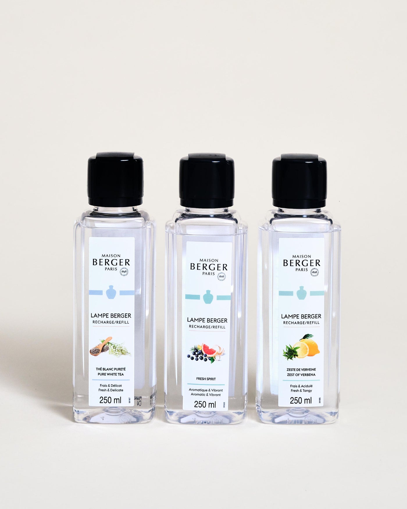 Cofre 3 recargas lámpara Berger Estivale 250ml