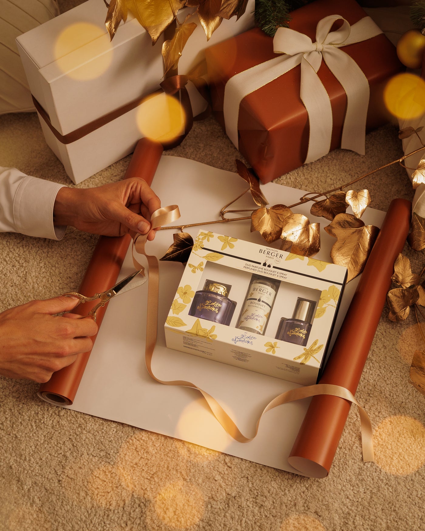 Dúo mini Bouquet & Spray ambientador Lolita Lempicka Parme