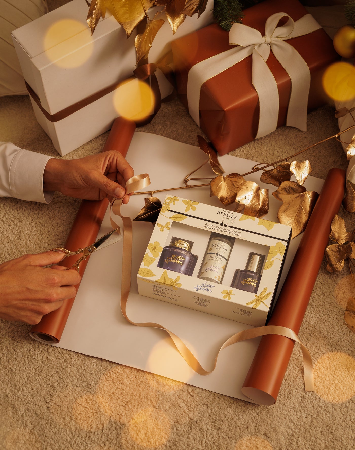 Dúo mini Bouquet & Spray ambientador Lolita Lempicka Parme