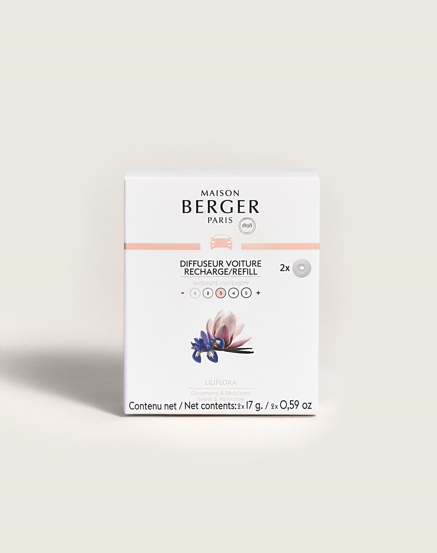 Recargas difusor de coche Liliflora