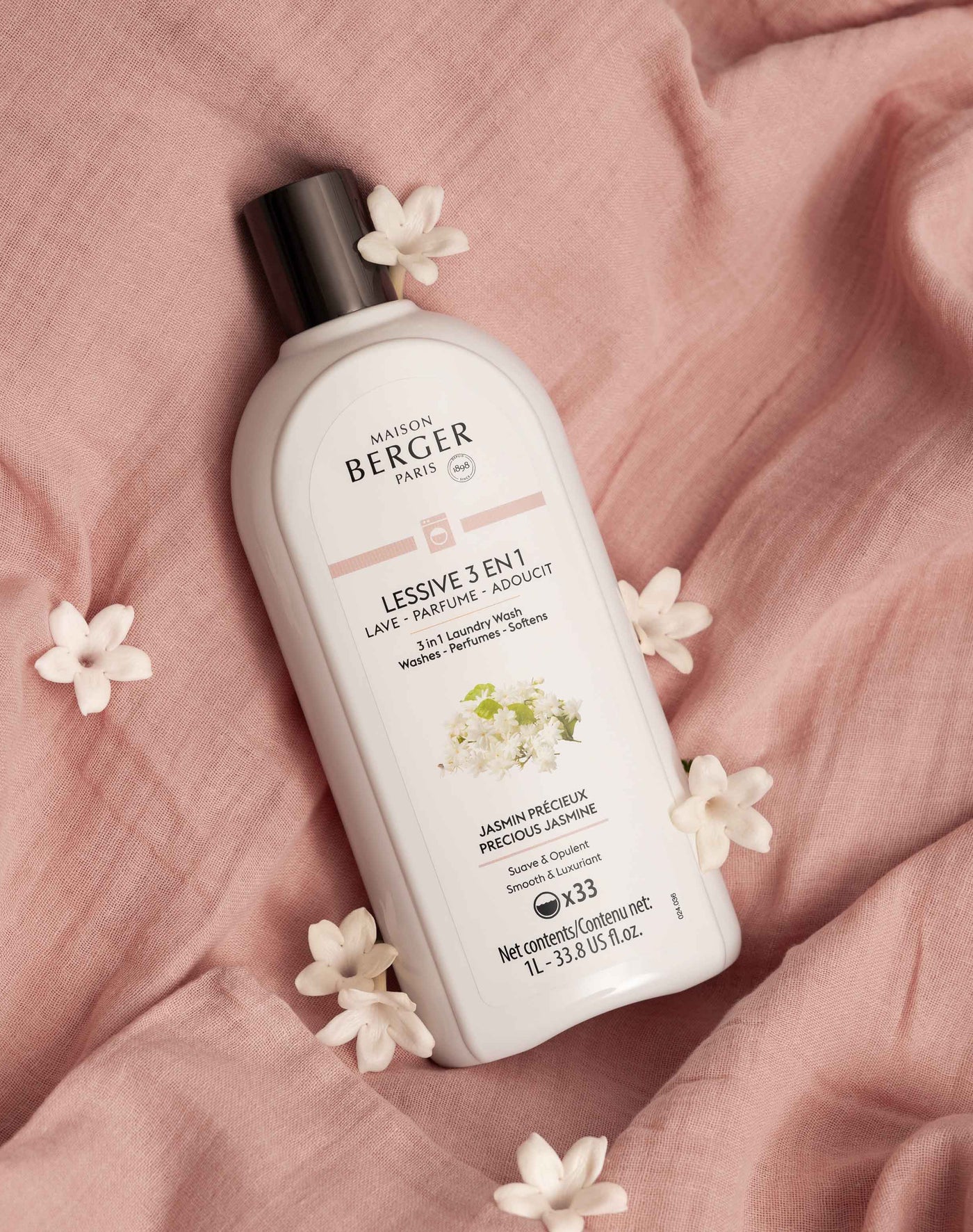 Detergente 3 en 1 Jasmin Précieux 1 litro