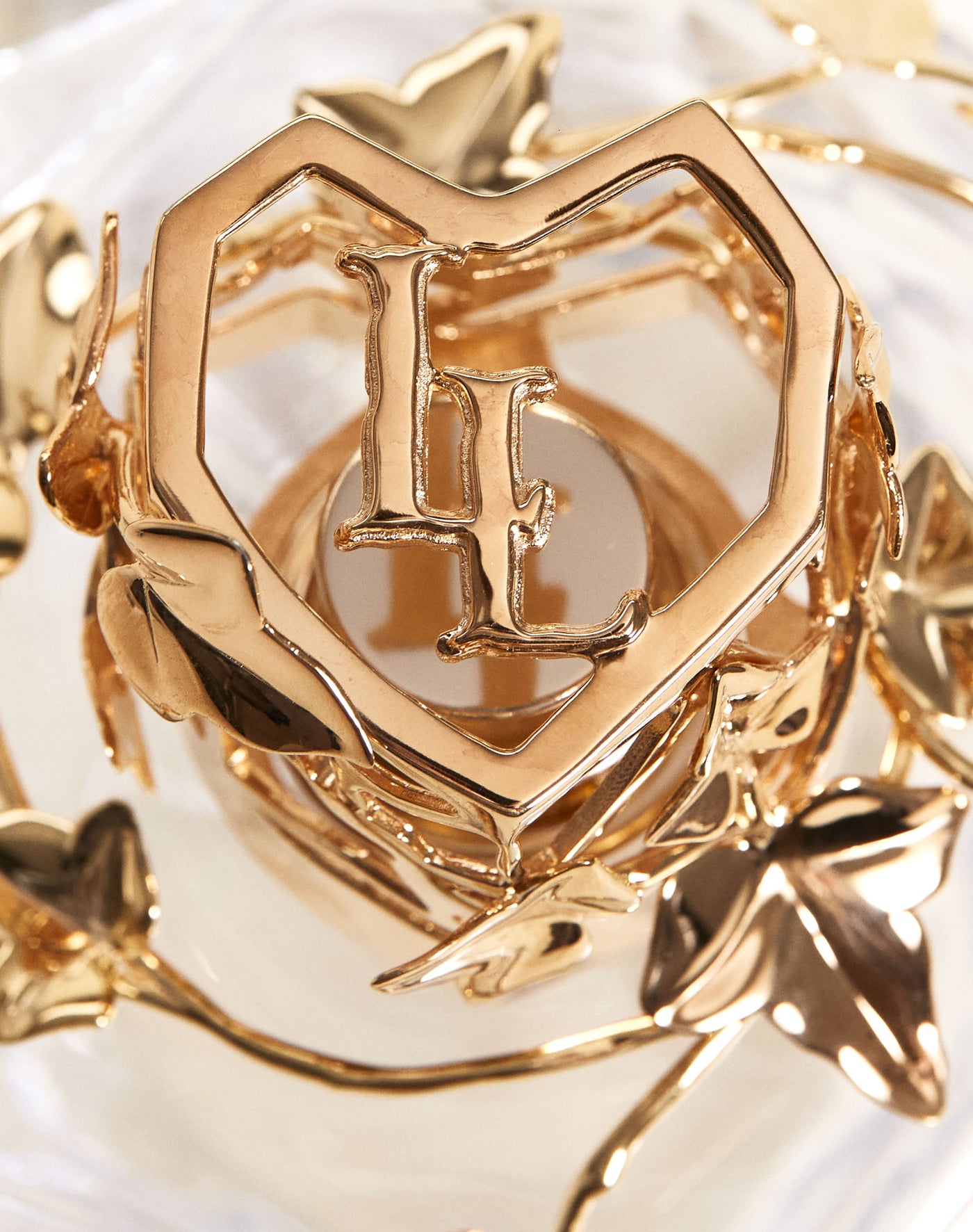 Lámpara Berger Edición de Arte Lolita Lempicka Cristal Transparente