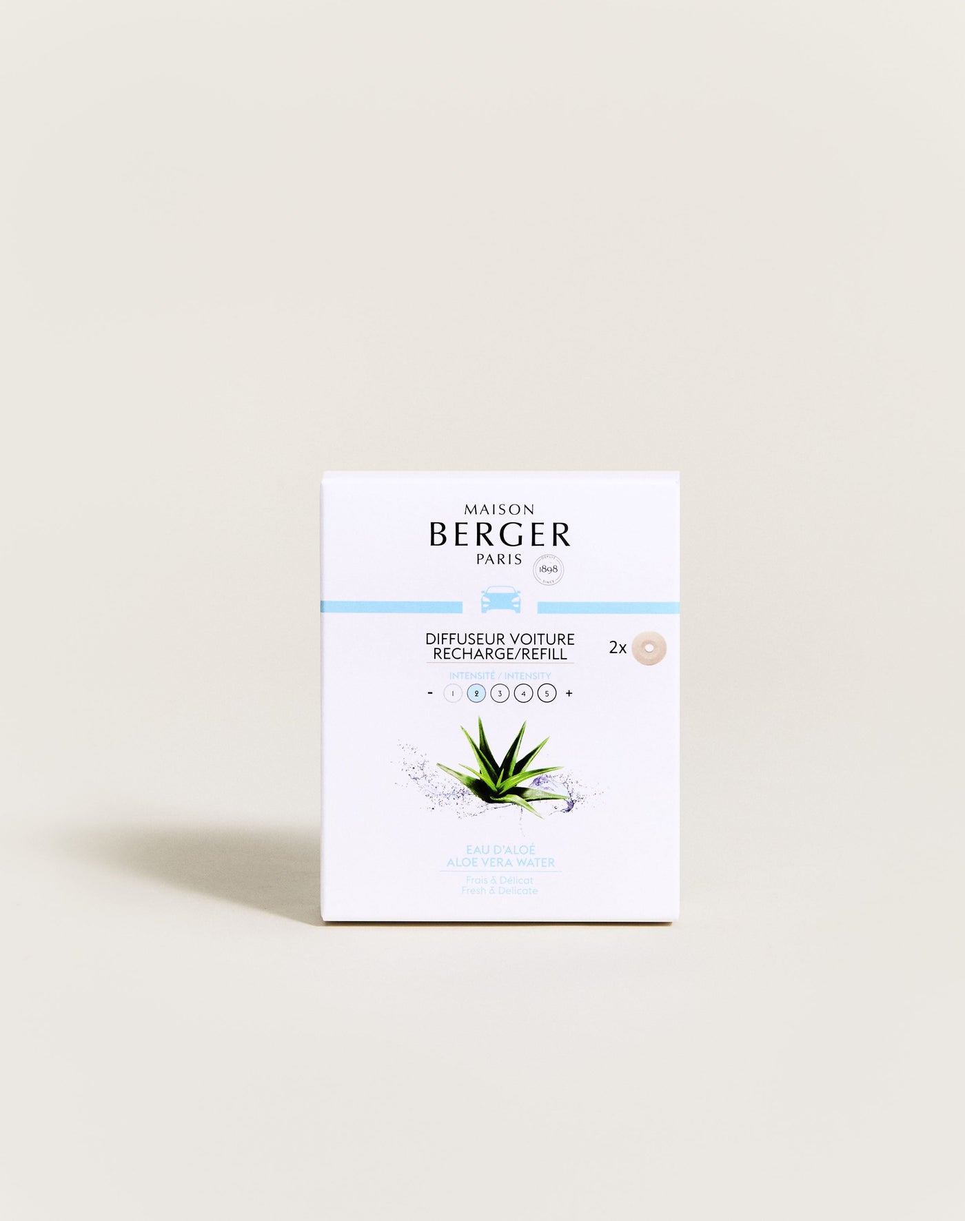 Recargas difusor de coche Eau d’Aloé
