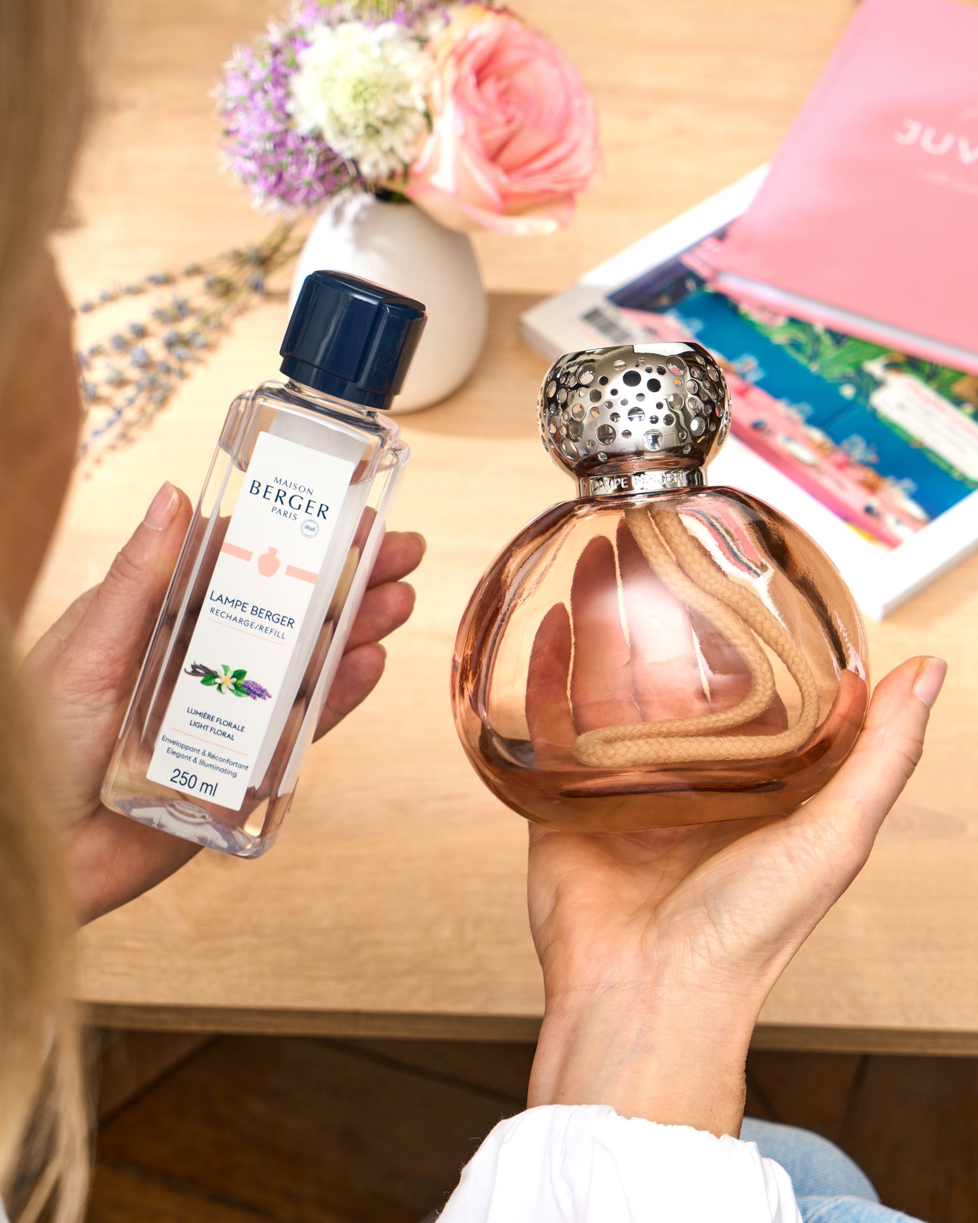 Cofre lámpara Berger Ophelia Nude