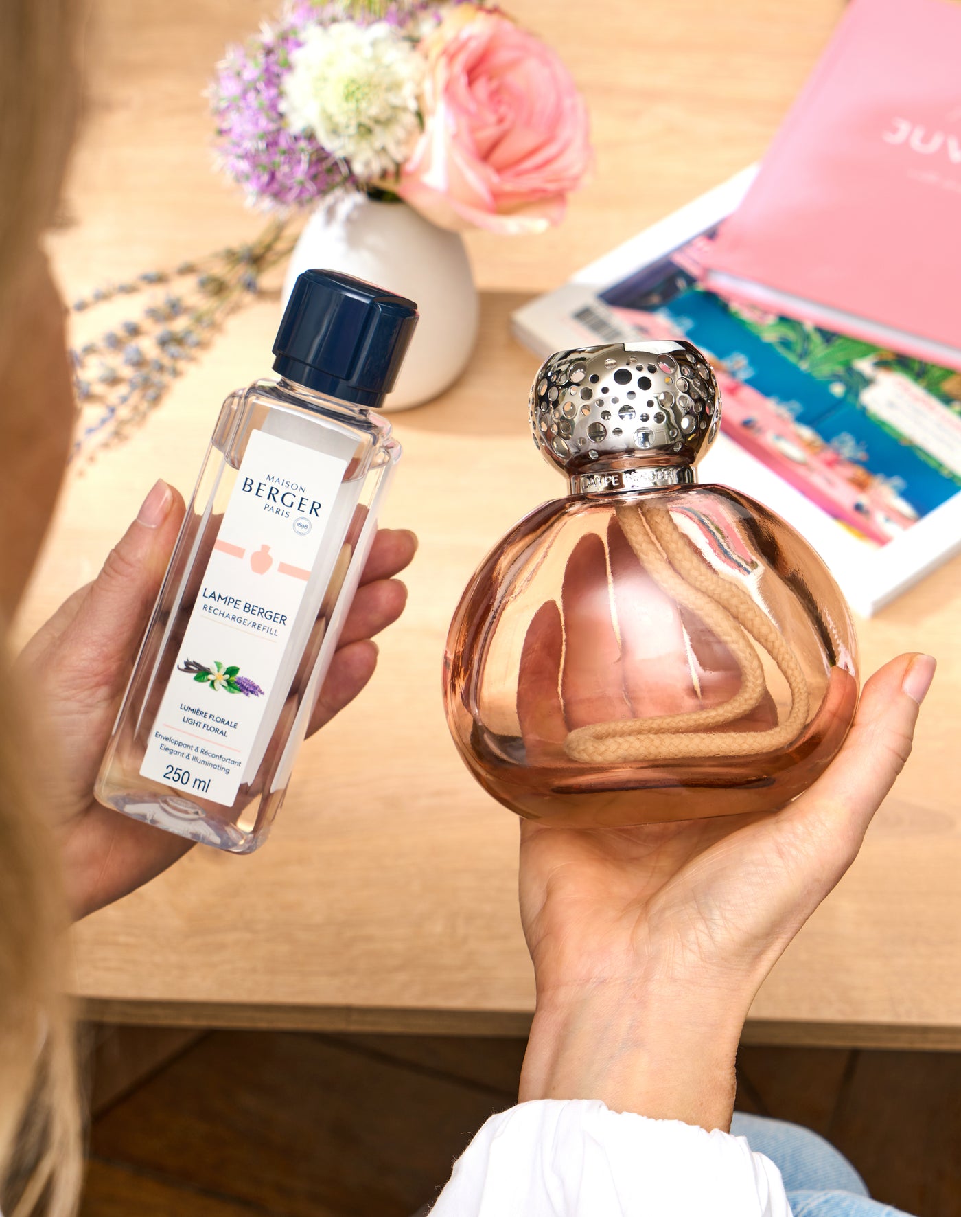 Cofre lámpara Berger Ophelia Nude