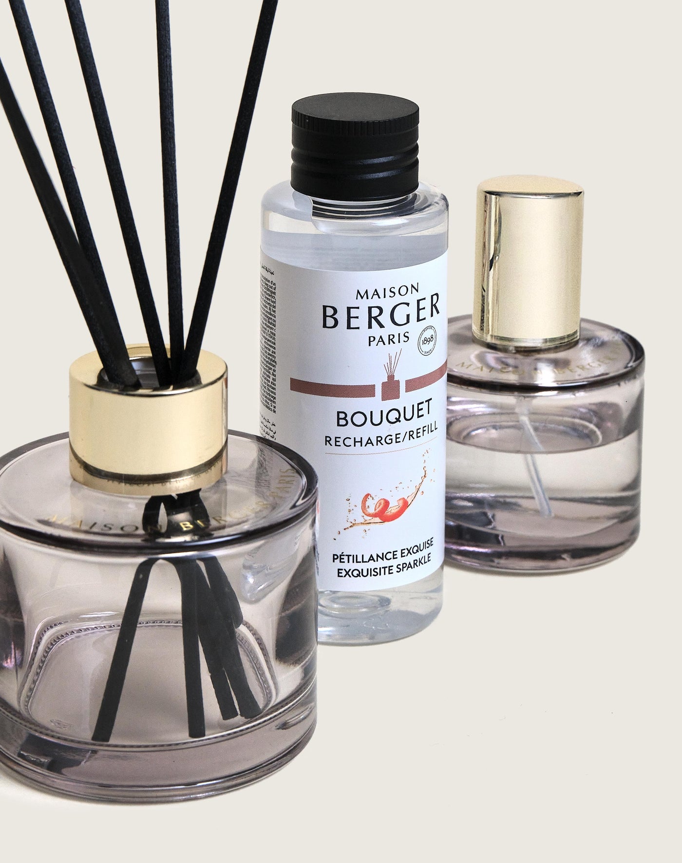 Dúo mini Bouquet & Spray ambientador Rosalie Pétillance Exquise