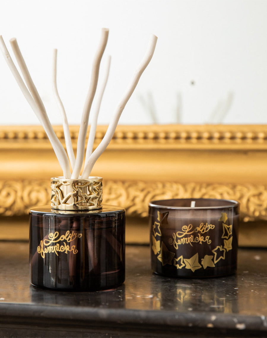 Dúo mini Bouquet & Vela Lolita Lempicka Black Edition