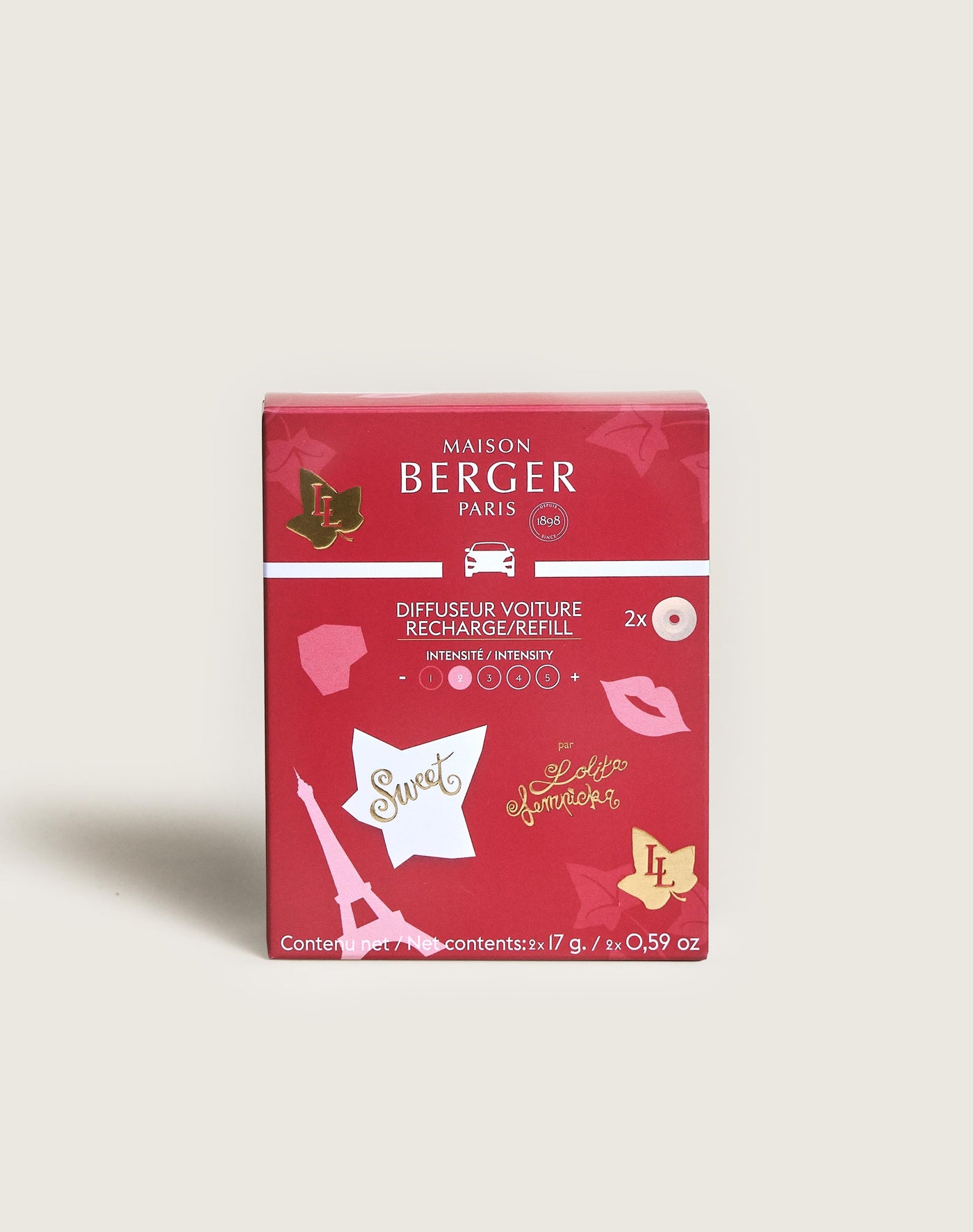 Recargas difusor de coche Lolita Lempicka Sweet