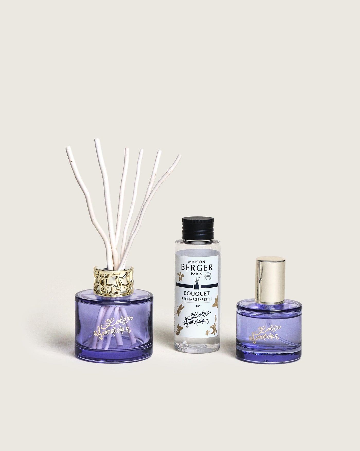 Dúo mini Bouquet & Spray ambientador Lolita Lempicka Parme