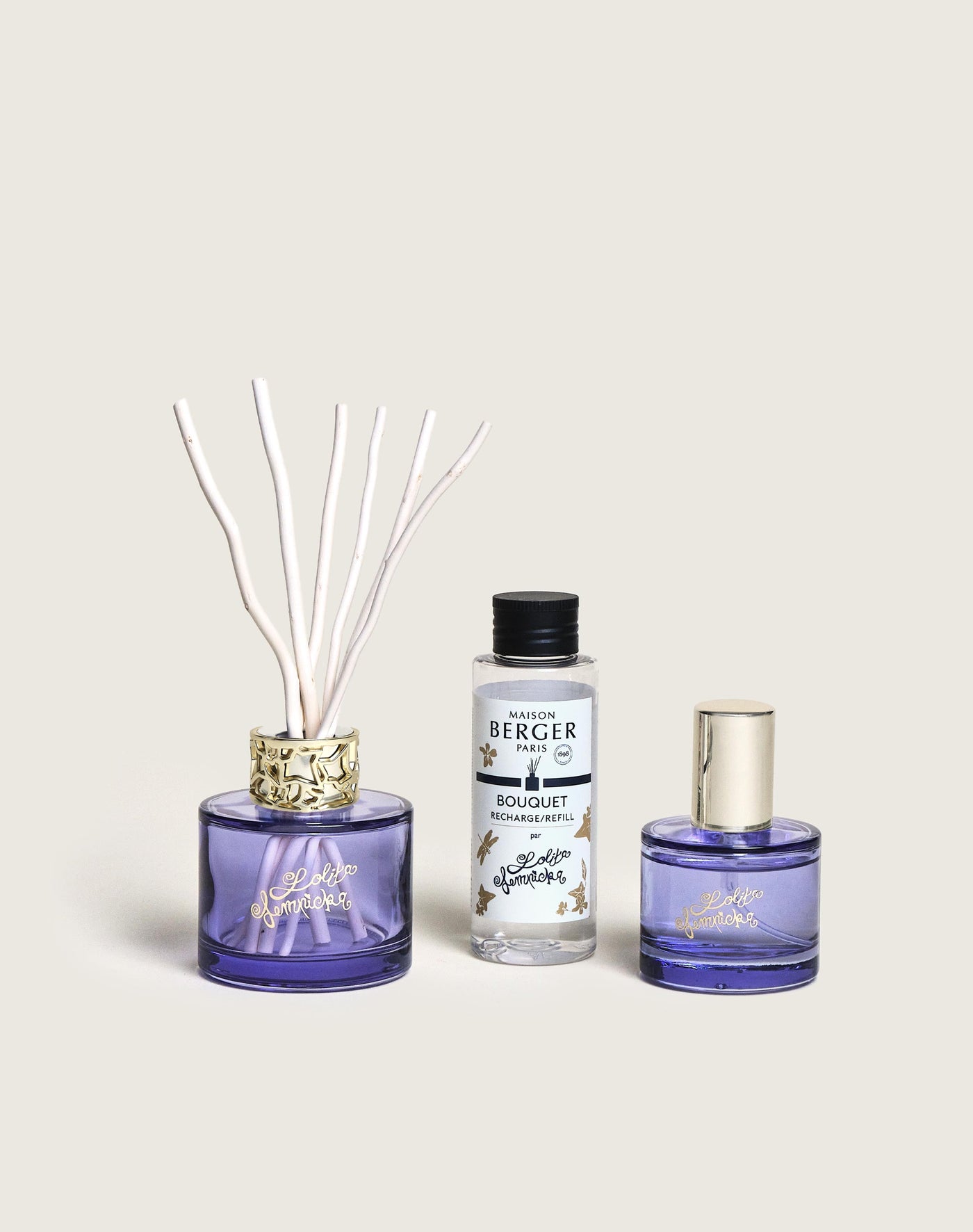 Dúo mini Bouquet & Spray ambientador Lolita Lempicka Parme