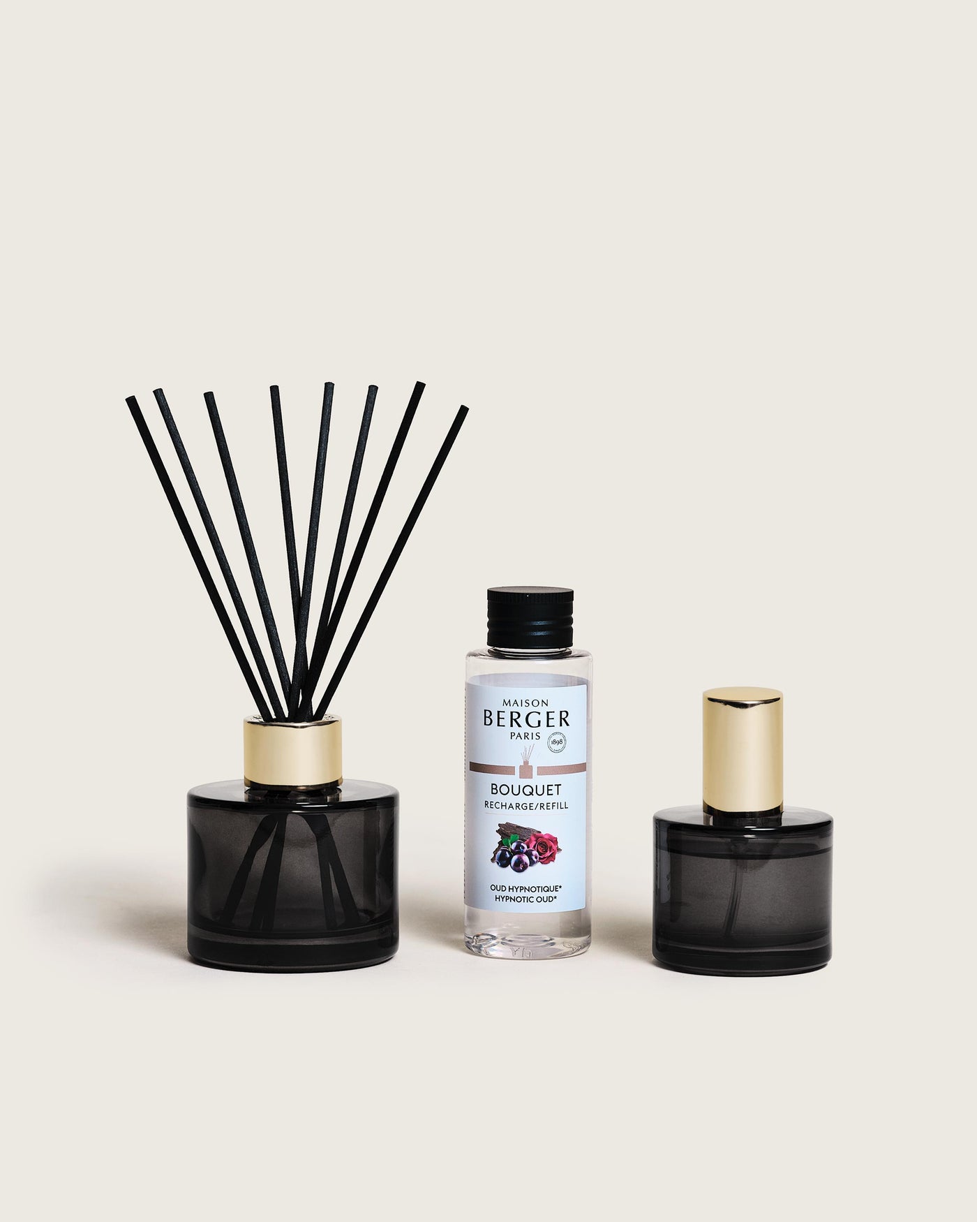 Dúo mini bouquet & spray ambientador Celebration Oud Hypnotique