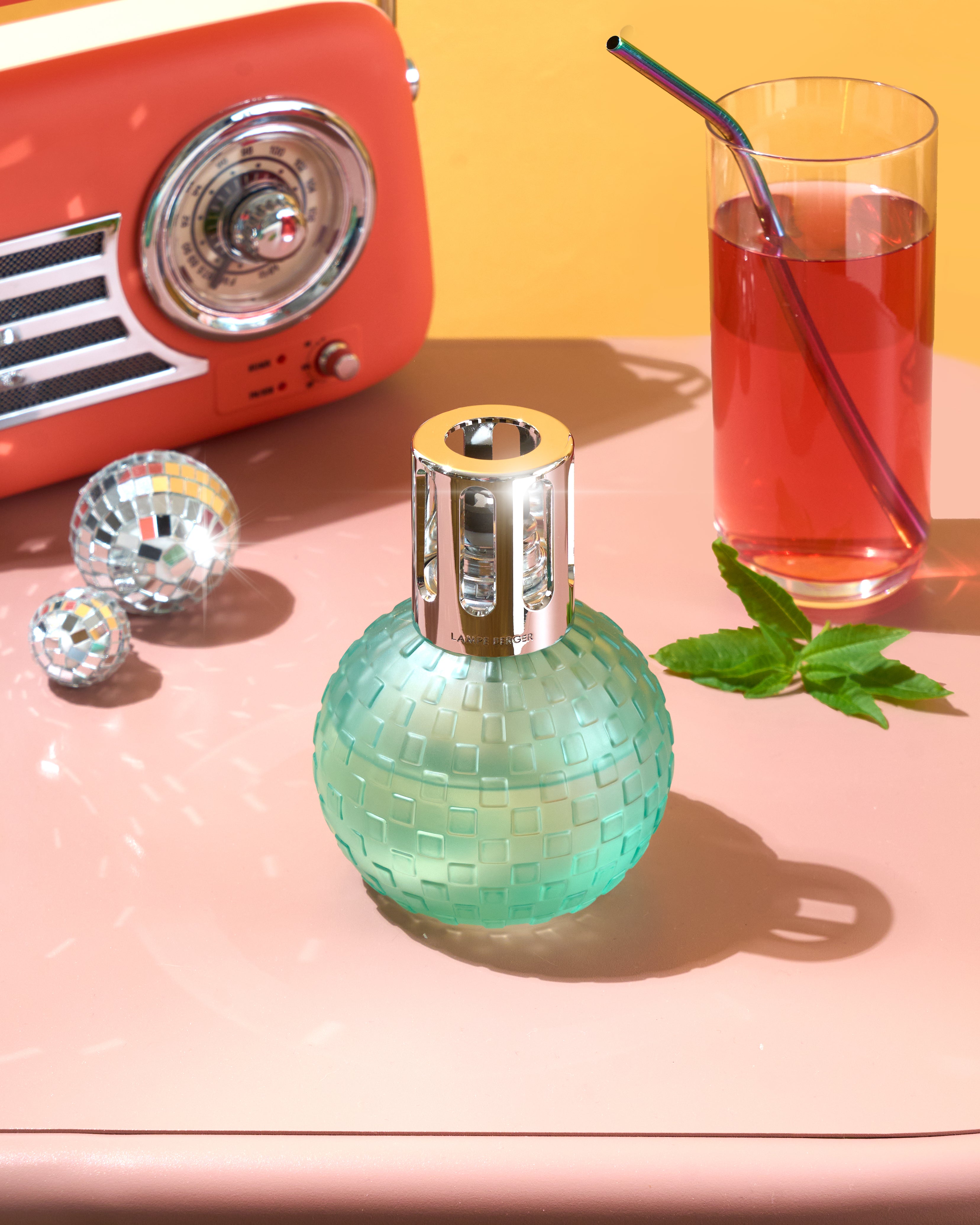 Cofre lámpara Berger Disco Estivale Zeste de Verveine • Maison