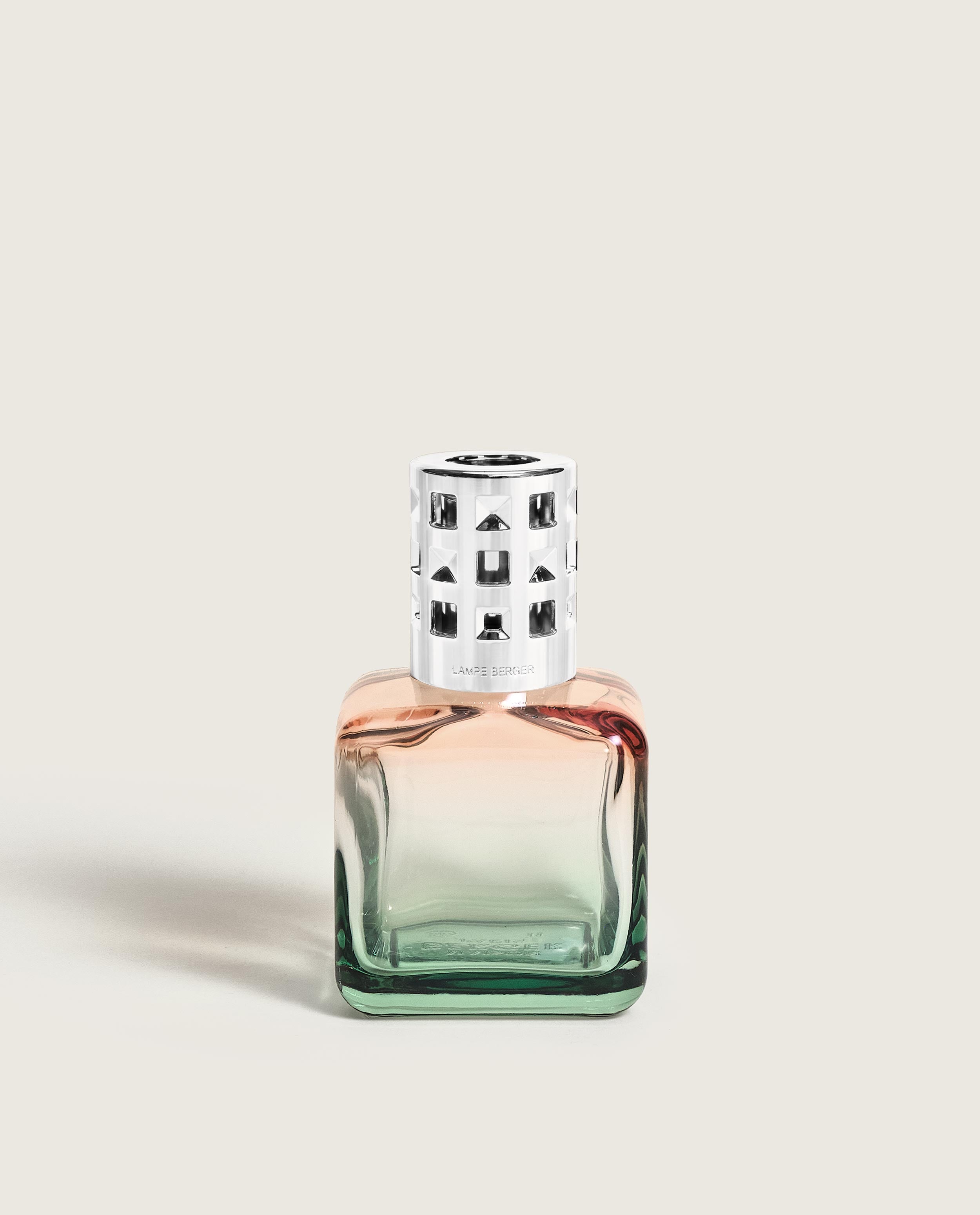 Cofre lámpara Berger Glaçon Pêche/Verte • Maison Berger Paris Espagne