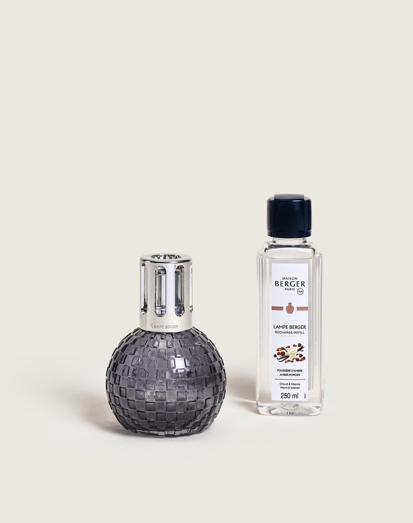 Cofre lámpara Berger Disco Grise