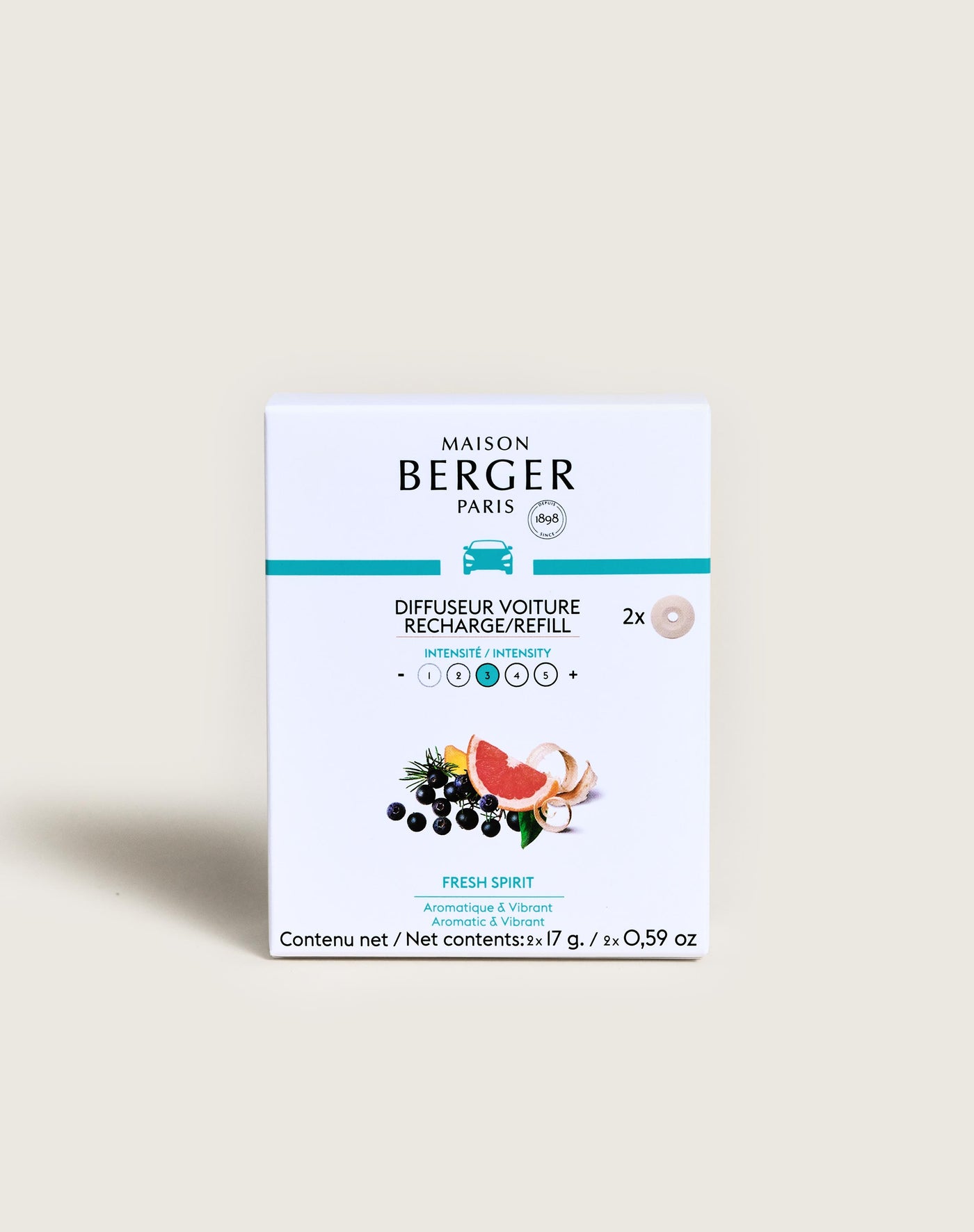 Recargas difusor de coche Fresh Spirit