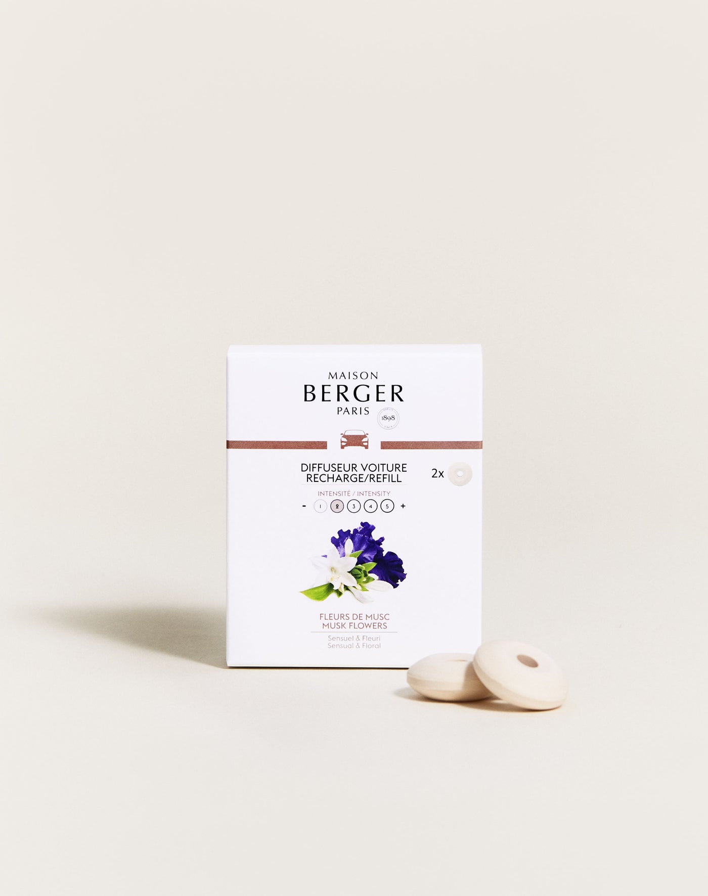 Recargas difusor de coche Fleur de Musc