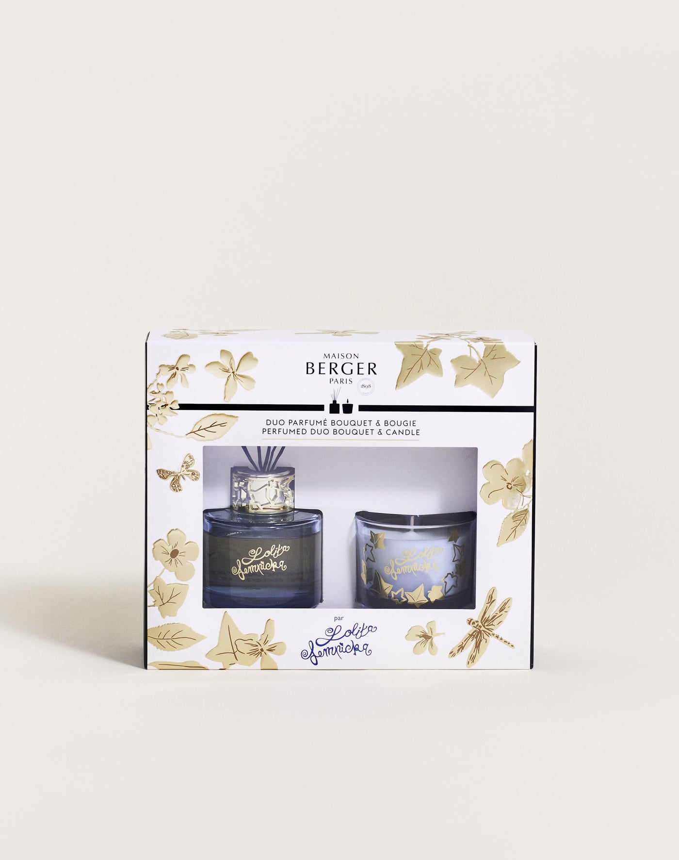 Dúo mini Bouquet & Vela Lolita Lempicka Parme