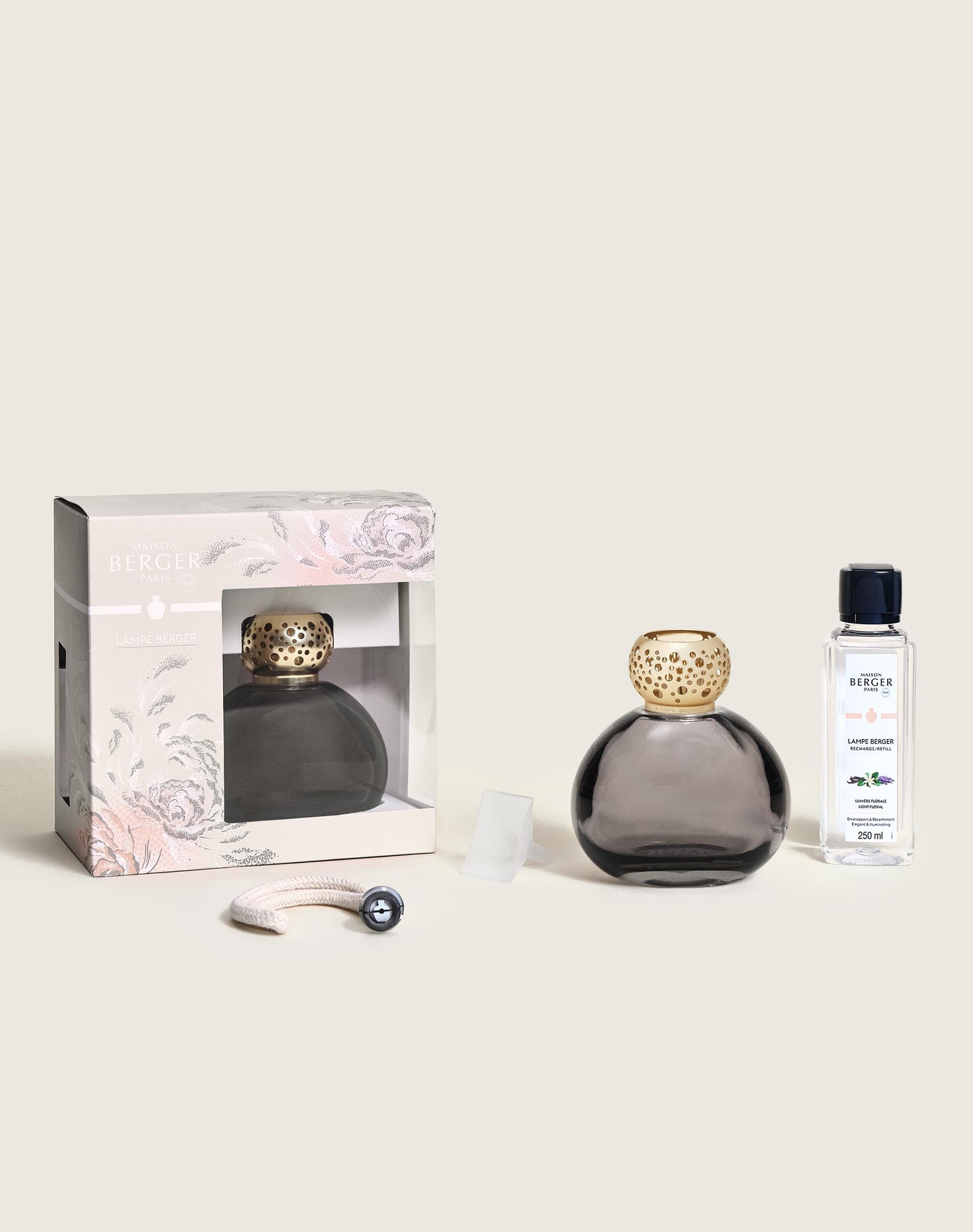 Cofre lámpara Berger Ophelia Noire