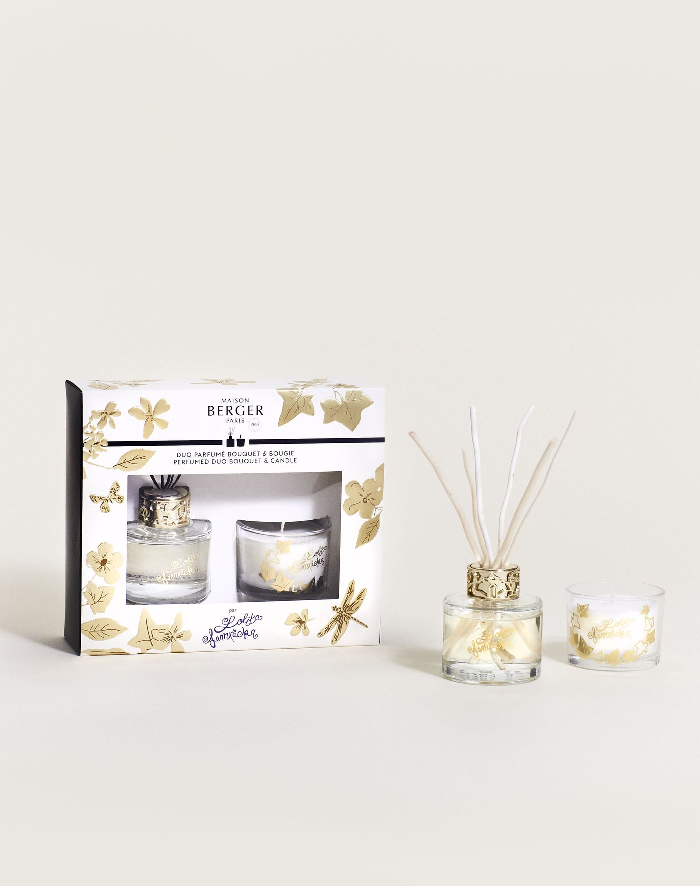 Dúo mini Bouquet & Vela Lolita Lempicka Transparent