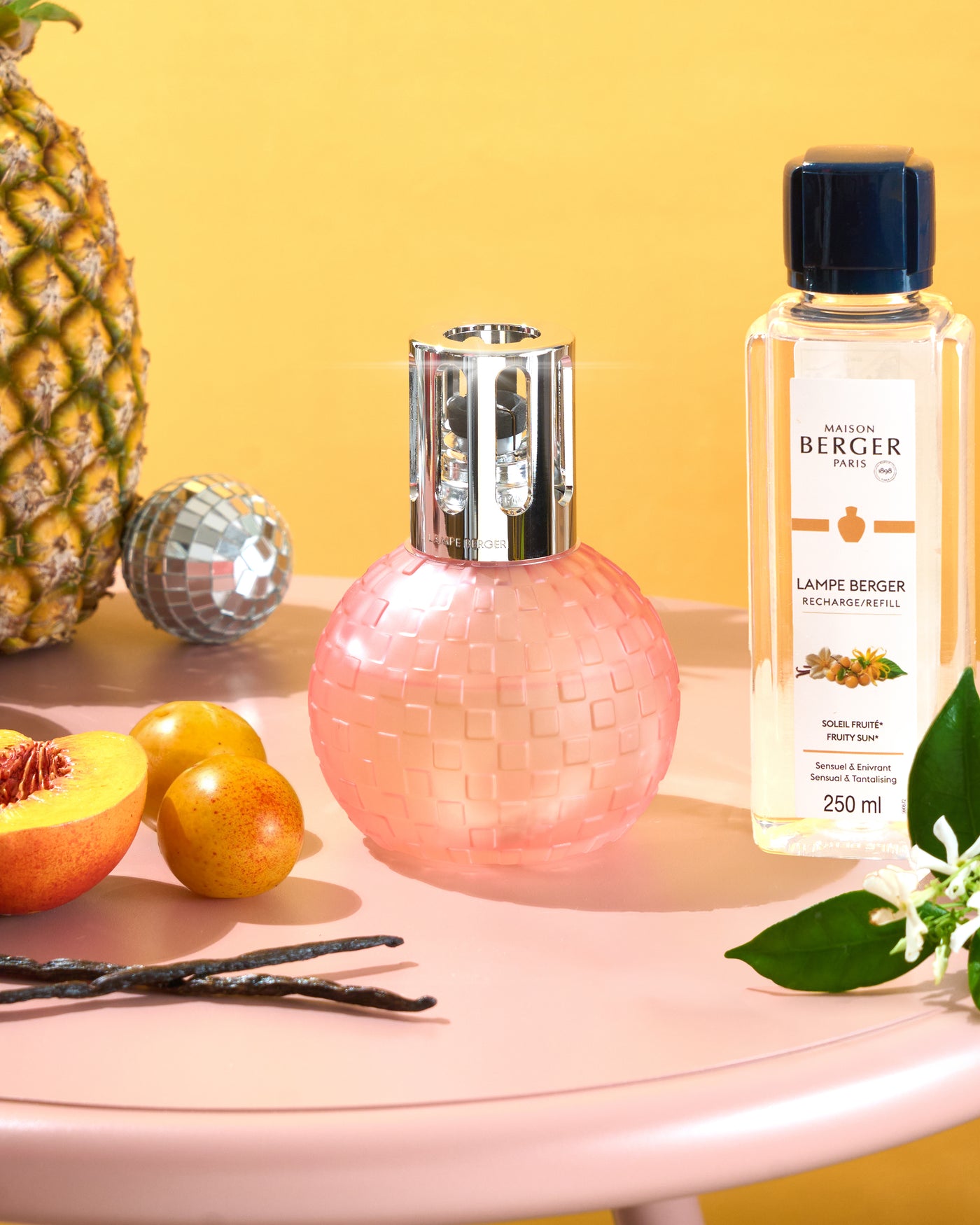 Cofre lámpara Berger Disco Estivale Soleil Fruité