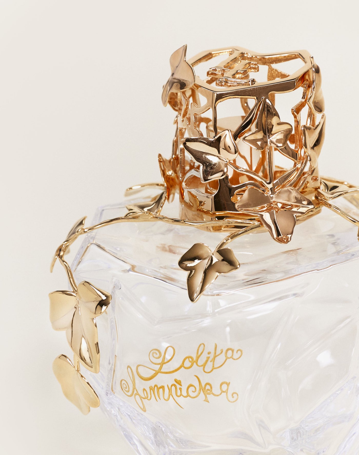 Lámpara Berger Edición de Arte Lolita Lempicka Cristal Transparente