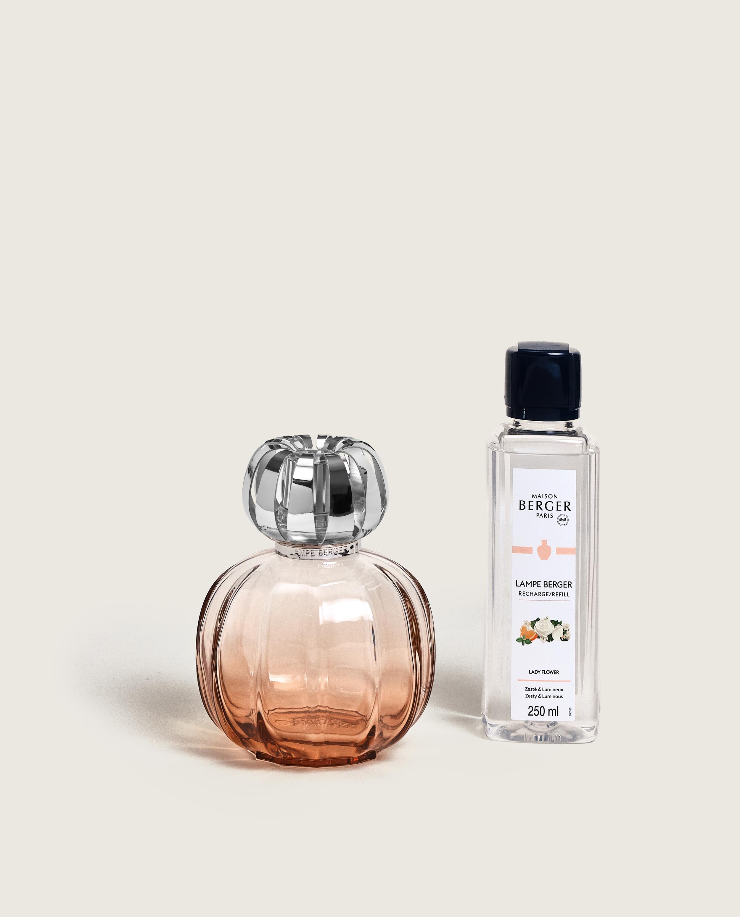 Cofre lámpara Berger Corali Grise • Maison Berger Paris Espagne