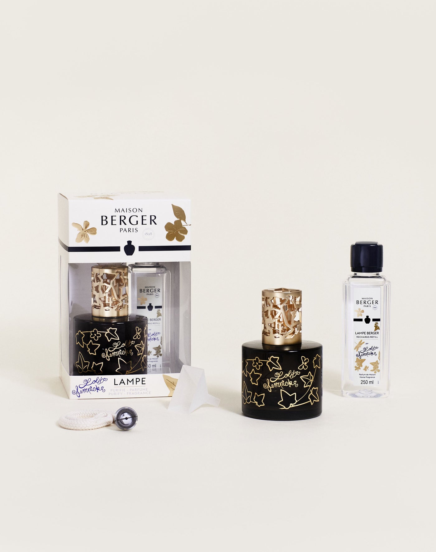 Cofre lámpara Berger Pure Lolita Lempicka Noire