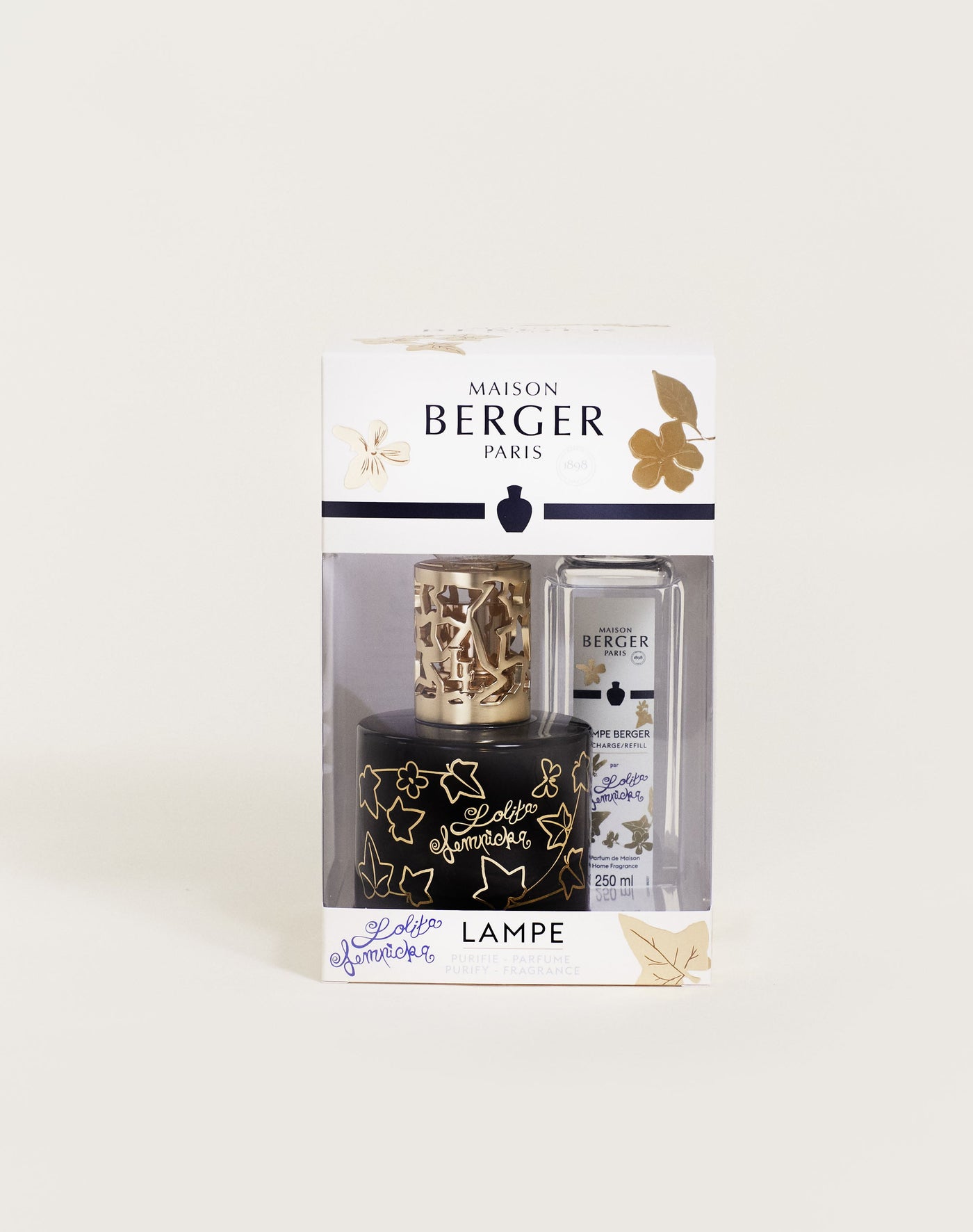 Cofre lámpara Berger Pure Lolita Lempicka Noire