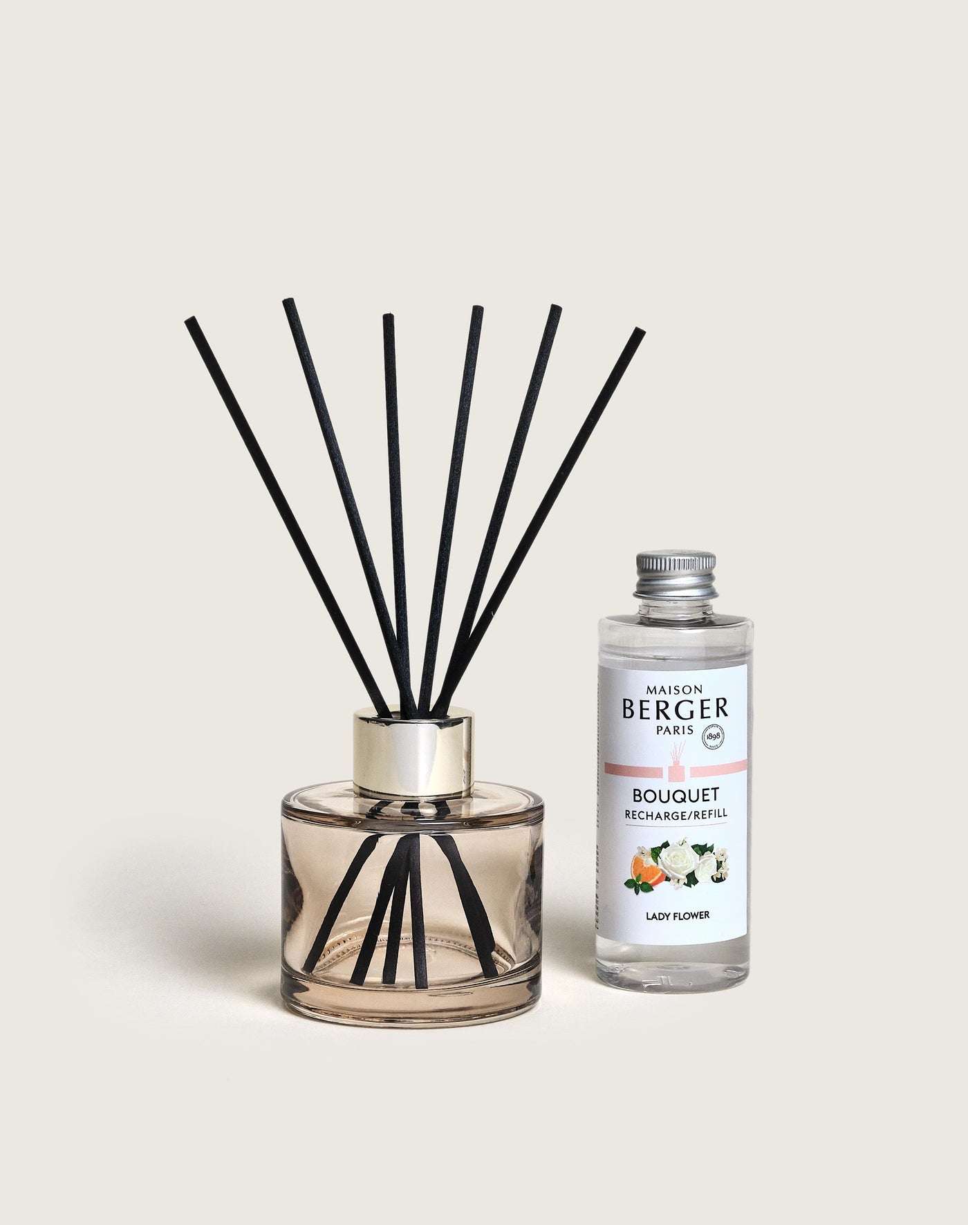 Dúo mini Bouquet & Vela Eternity Nude