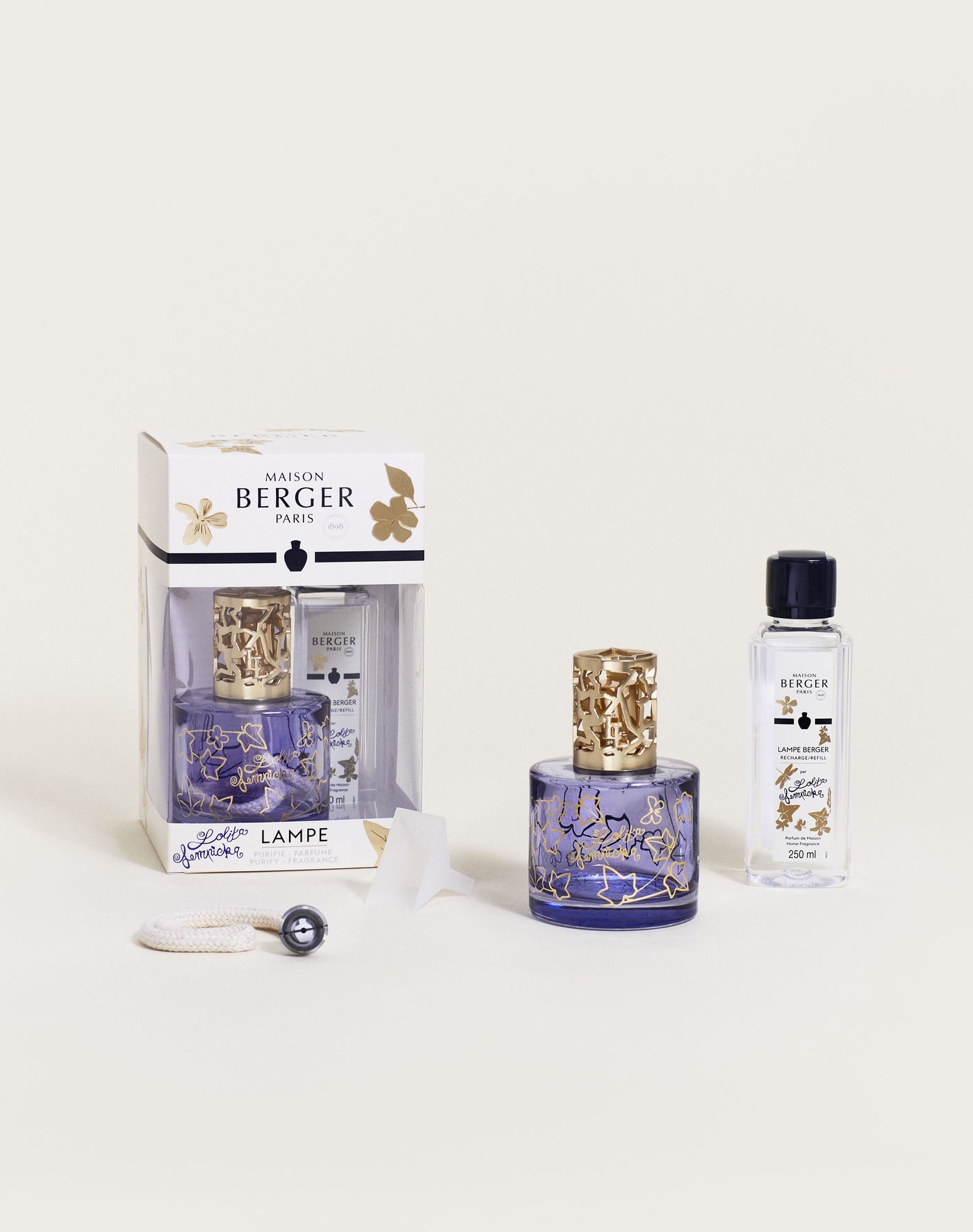 Cofre lámpara Berger Pure Lolita Lempicka Parme