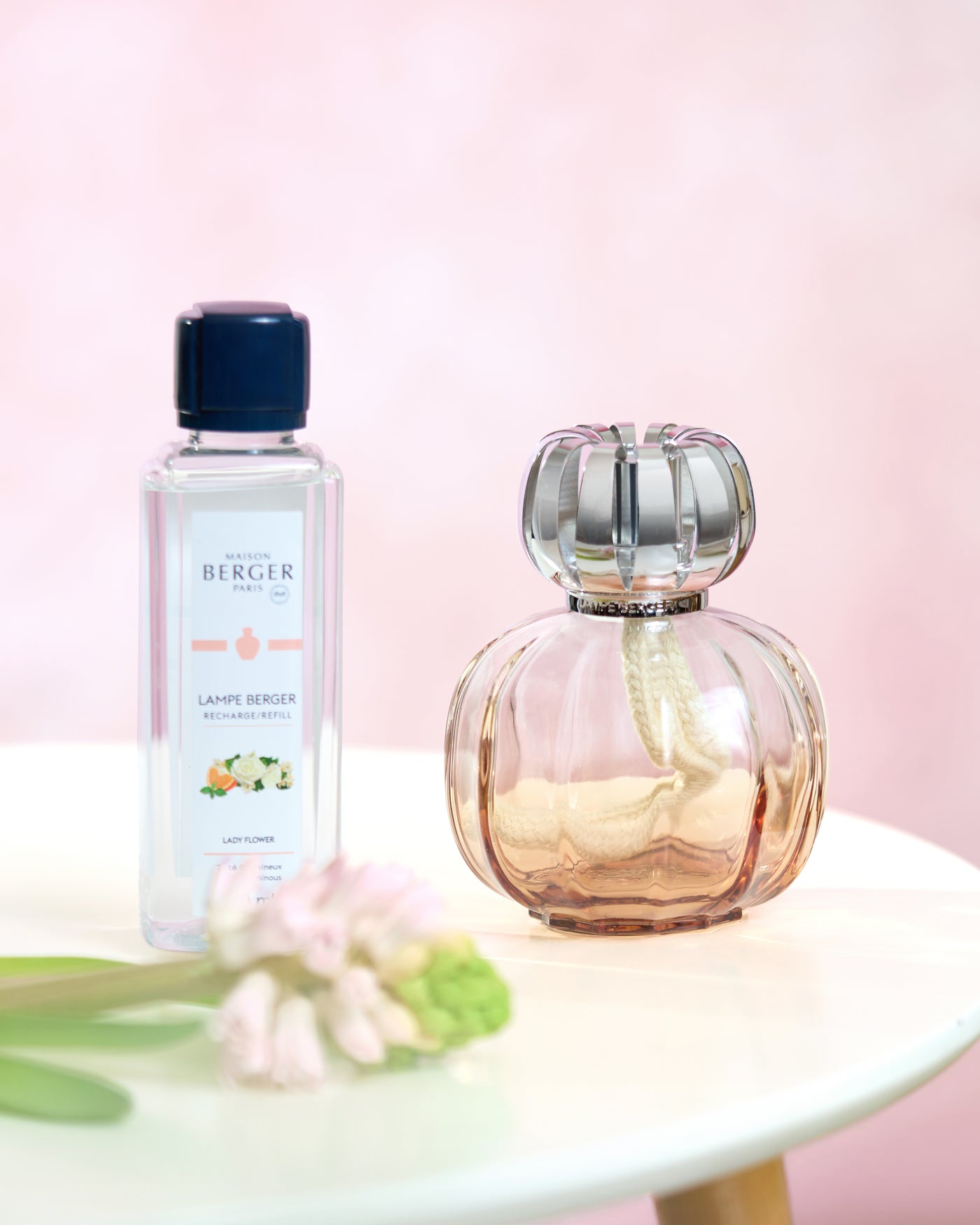 Cofre lámpara Berger Corali Rose