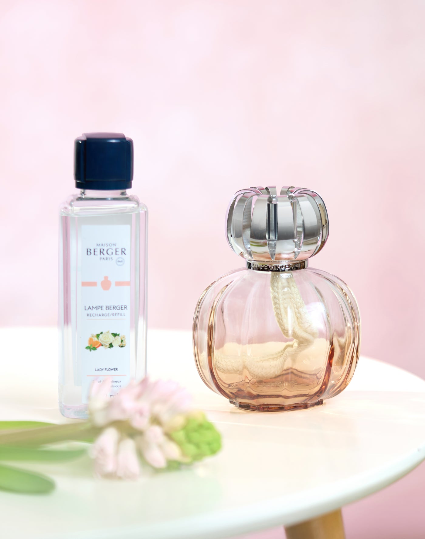 Cofre lámpara Berger Corali Rose