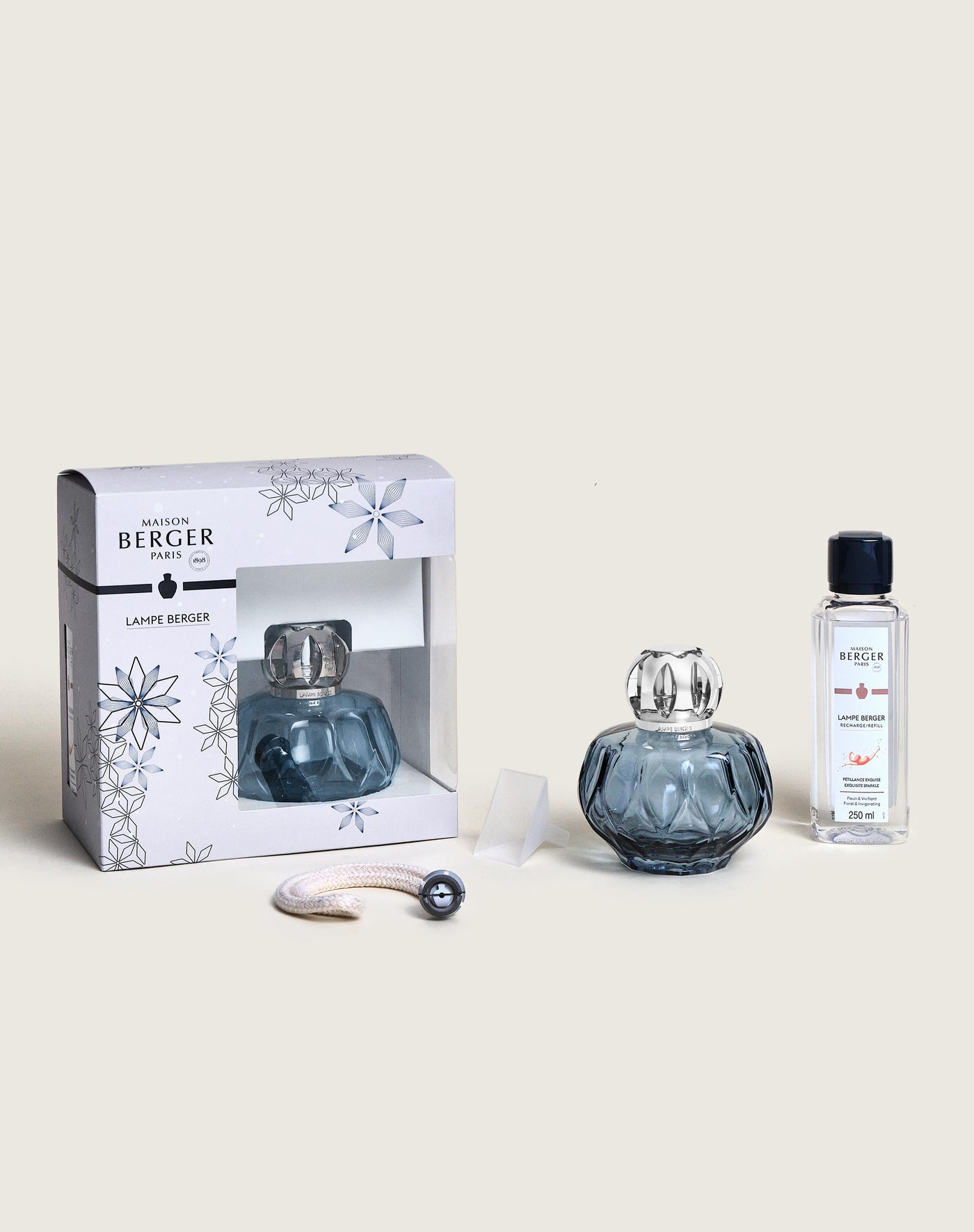 Cofre lámpara Berger Rosalie Bleue